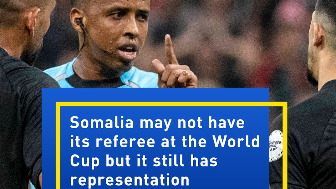 Somalia has representation at the World Cup 
