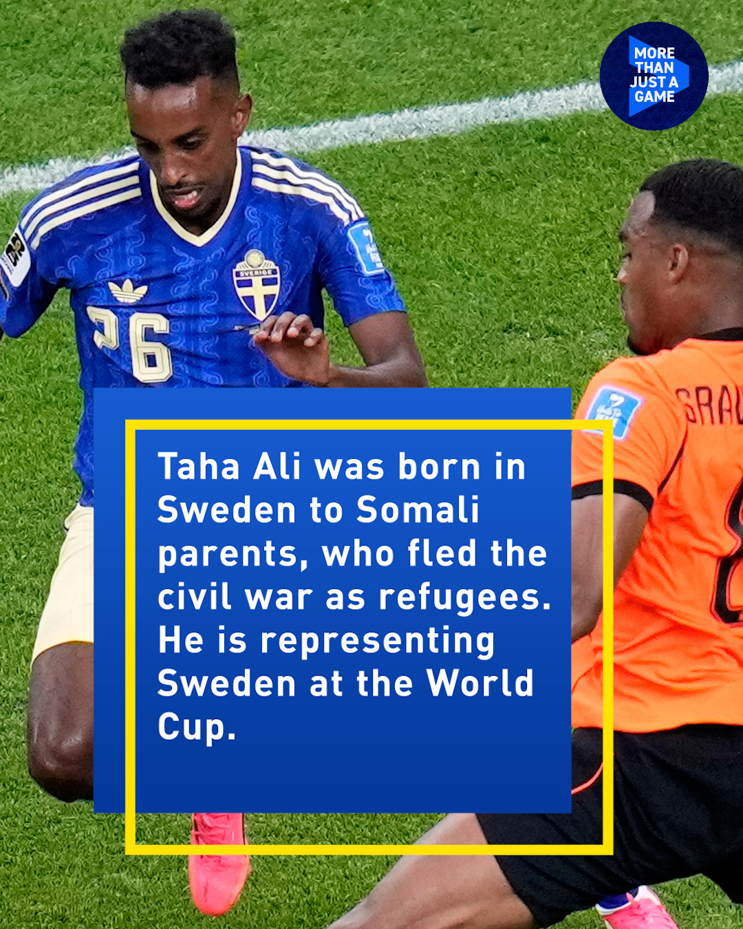 Somalia has representation at the World Cup 