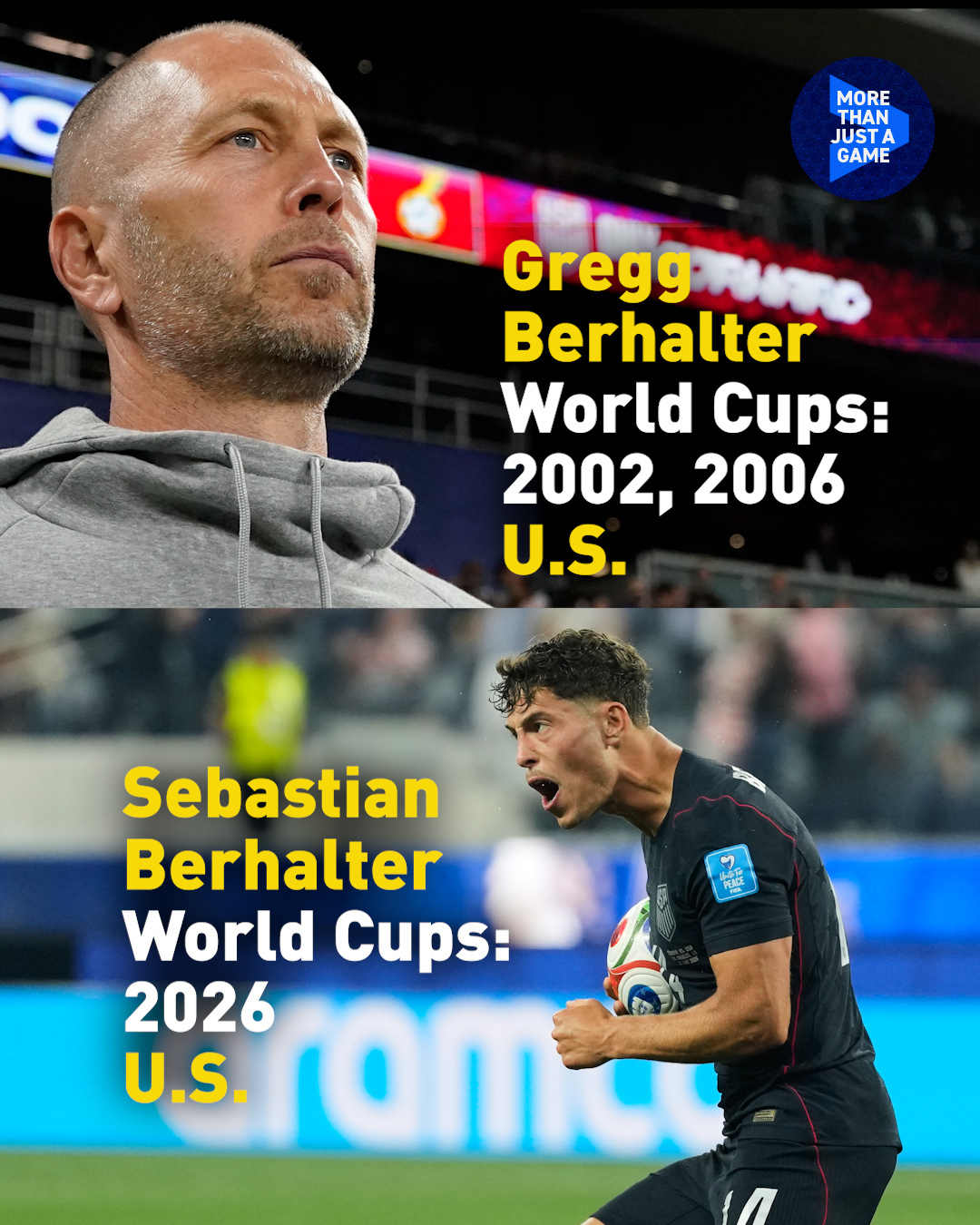 Who are the fathers and sons of the 2026 FIFA  World Cup?