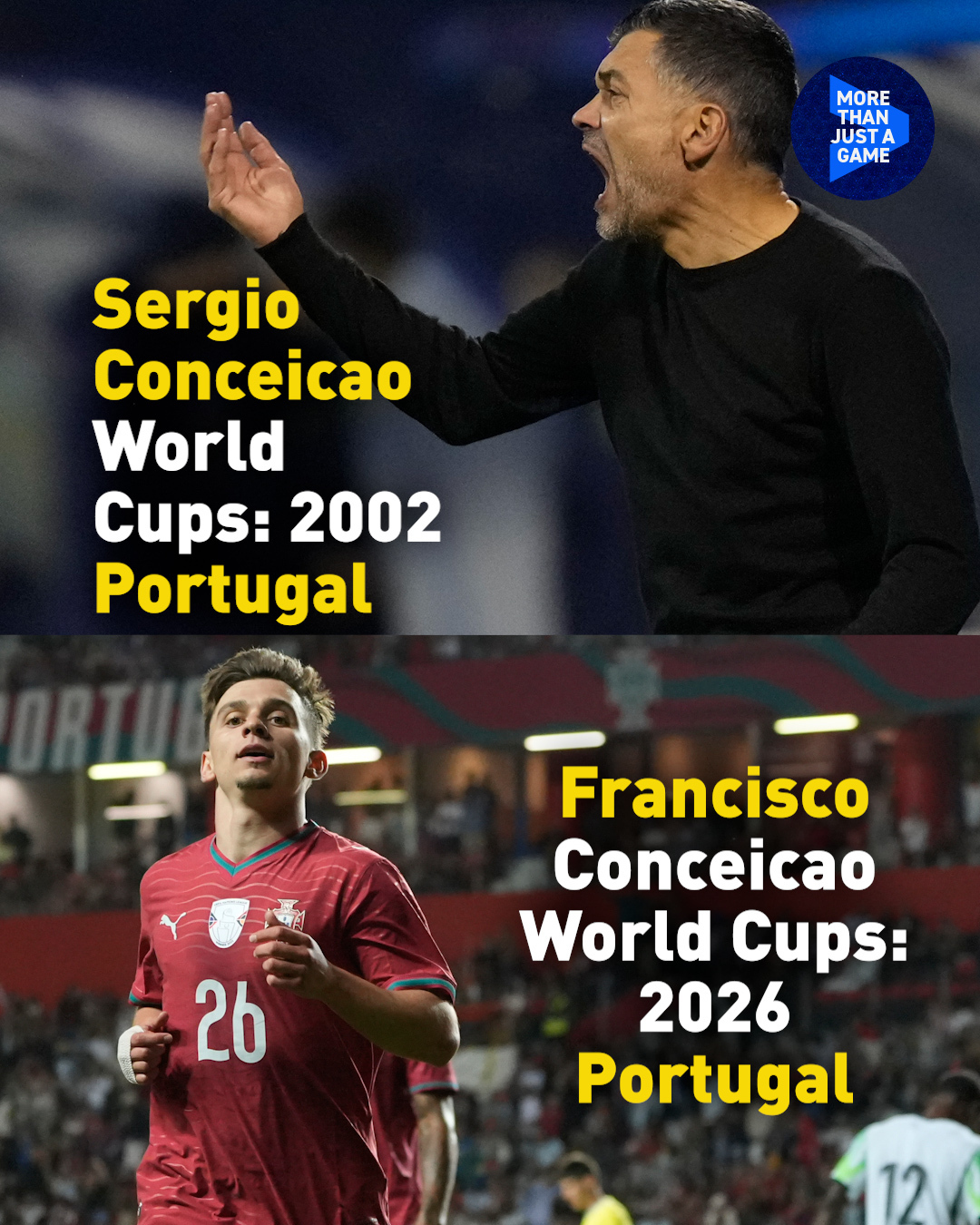 Who are the fathers and sons of the 2026 FIFA  World Cup?