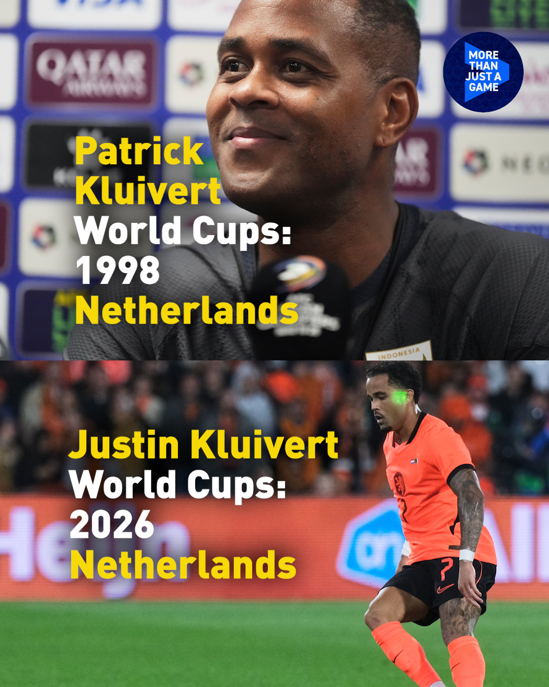 Who are the fathers and sons of the 2026 FIFA  World Cup?