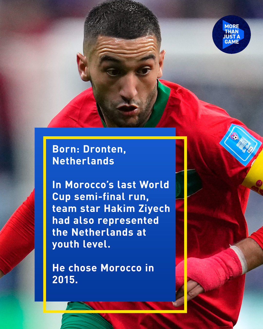 Why do so many Moroccan World Cup players have Dutch roots?