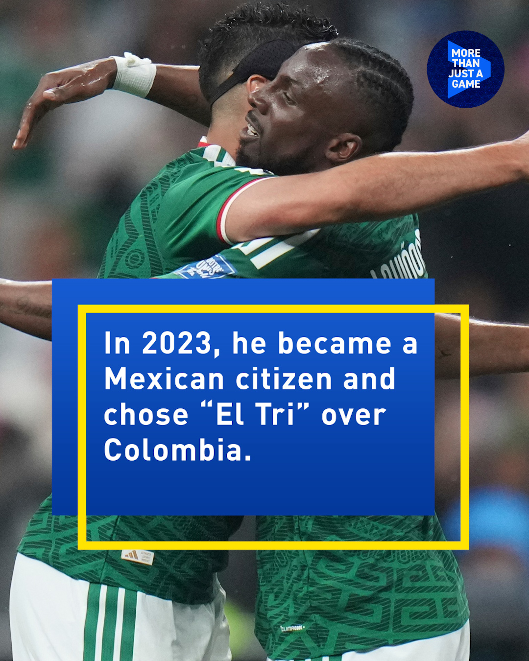 Julián Quiñones Mexico's World Cup hero was born in Colombia