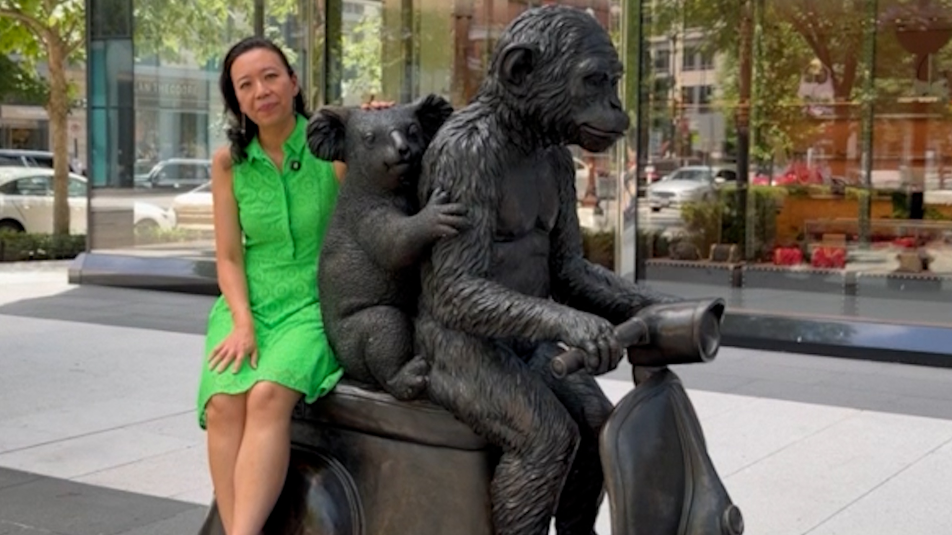 Animal sculptures take over DC to spread global conservation awareness