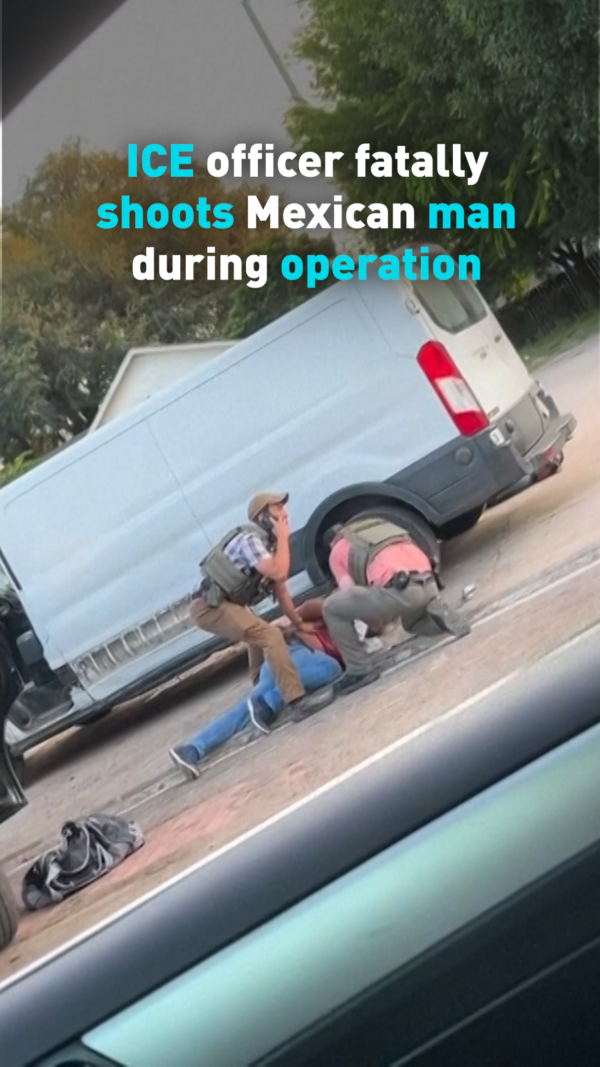 ICE officer fatally shoots Mexican man during operation