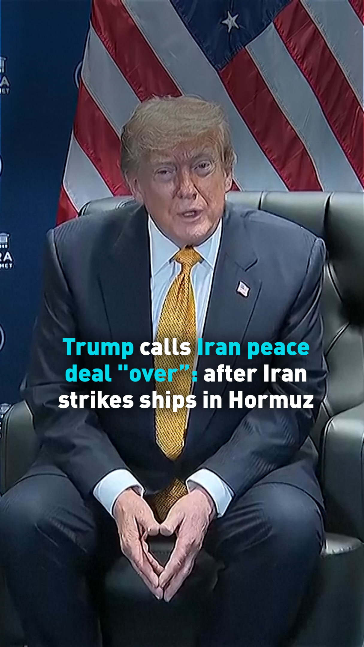Trump calls Iran peace deal 