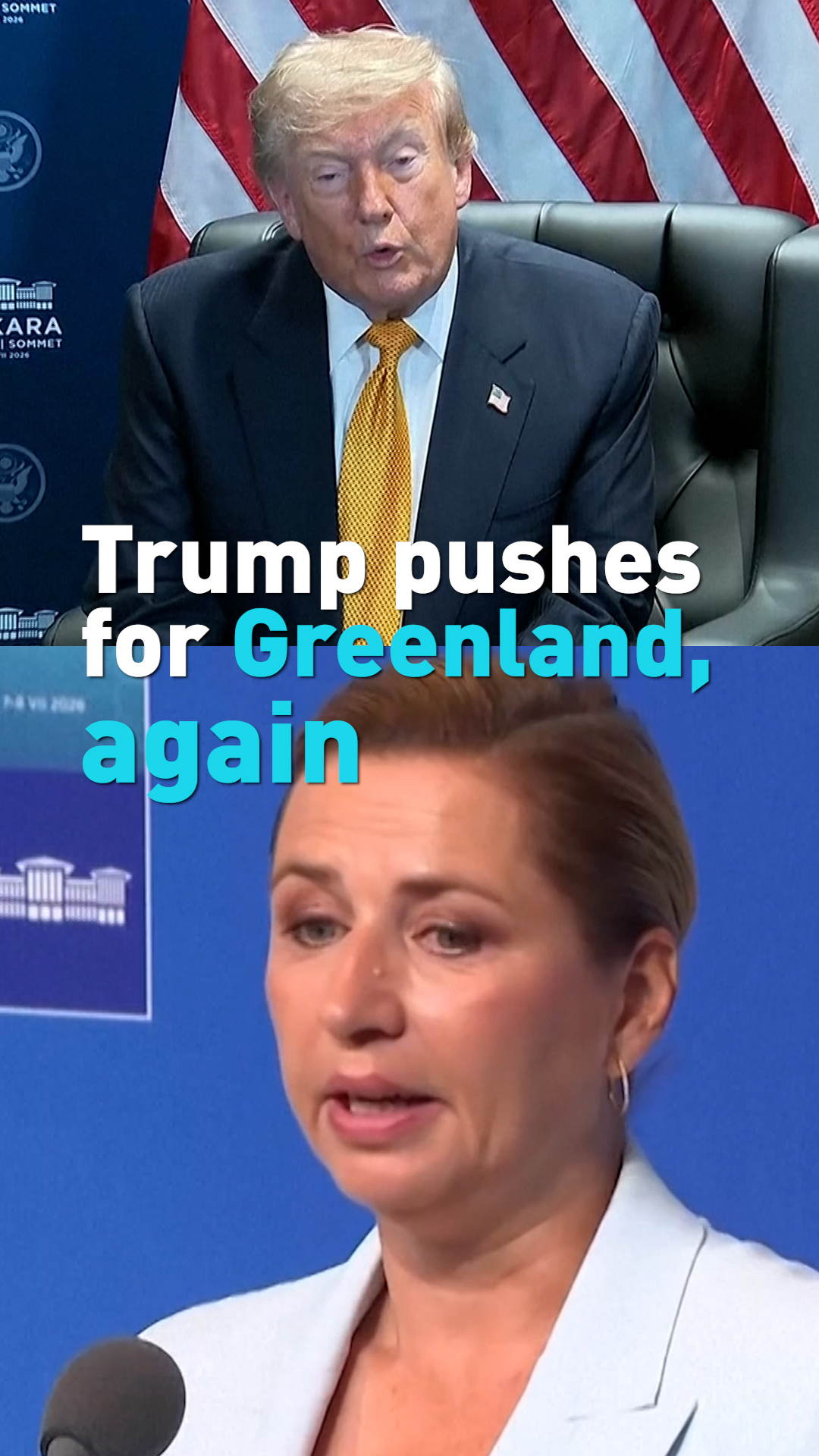 Trump pushes for Greenland at NATO; Denmark holds firm