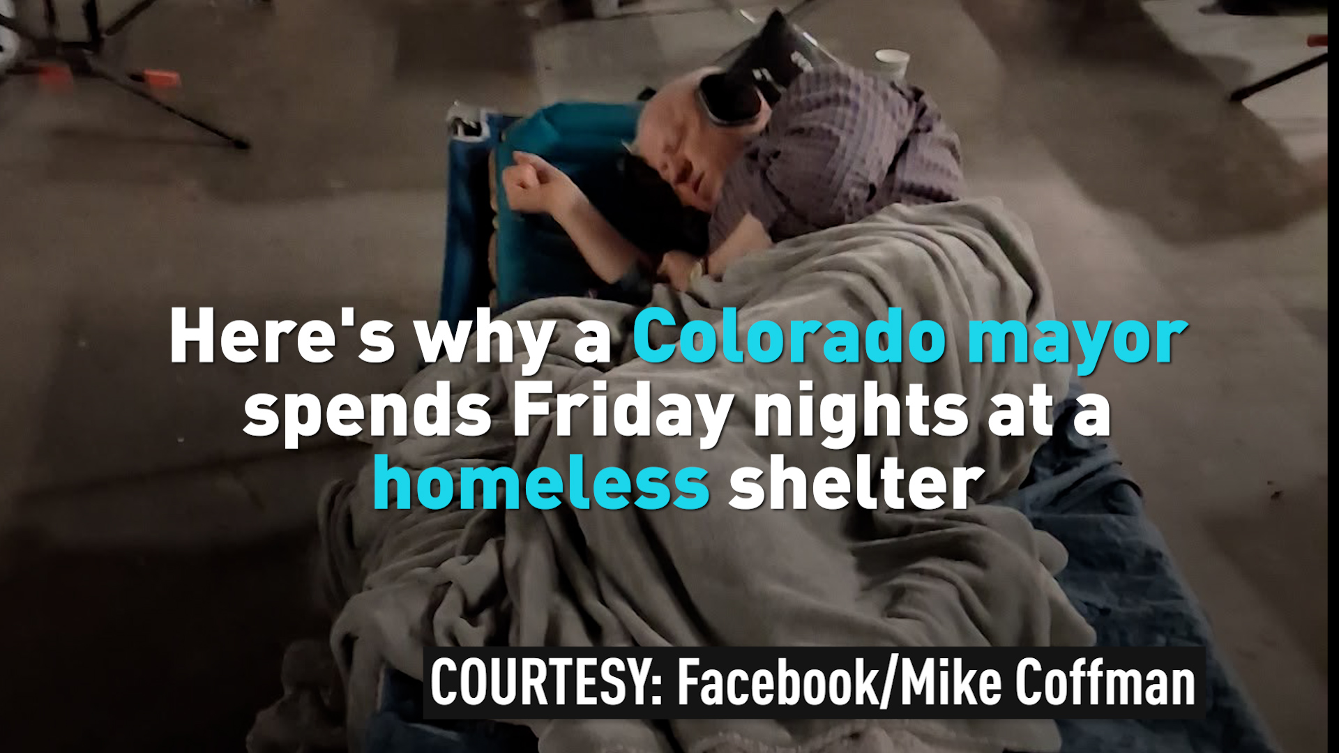 Why a Colorado mayor spends Friday nights at a homeless shelter 
