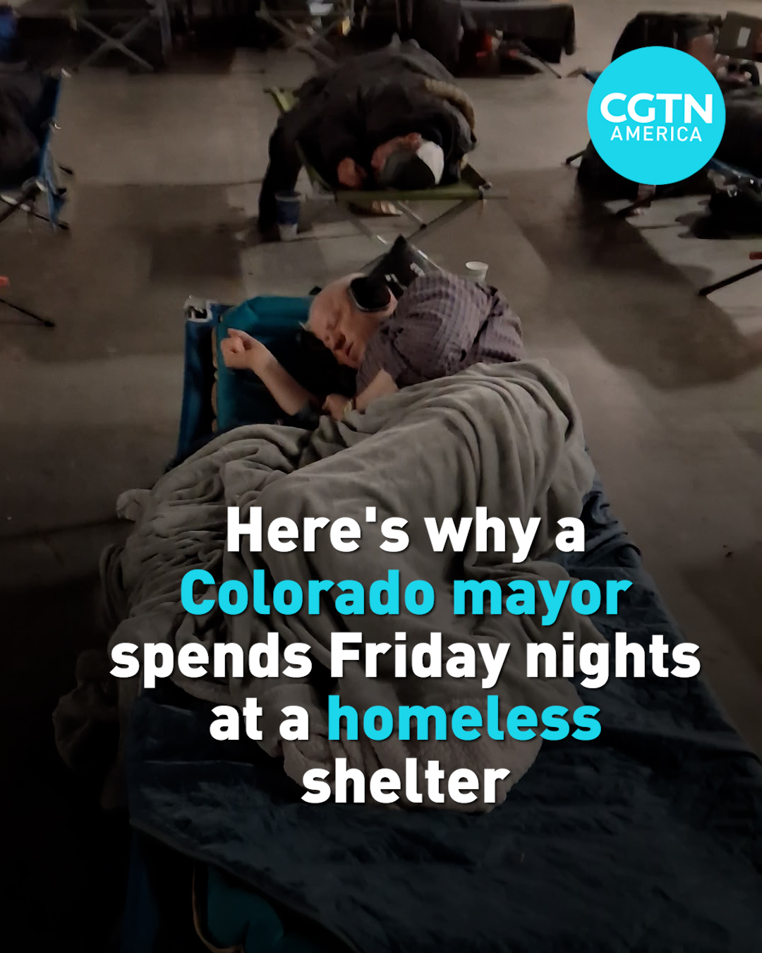 Why a Colorado mayor spends Friday nights at a homeless shelter 