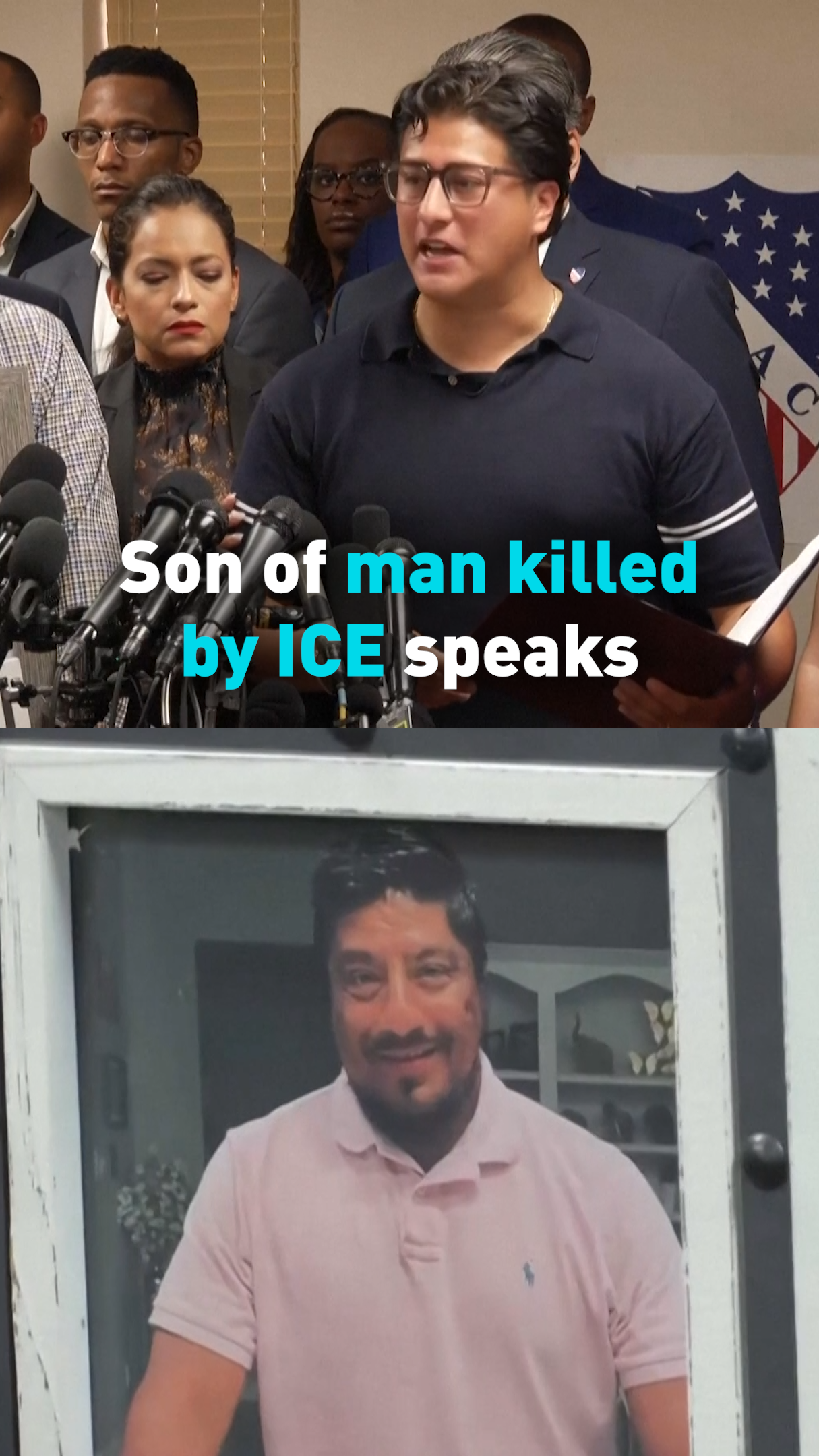Son of man killed by ICE demands independent investigation