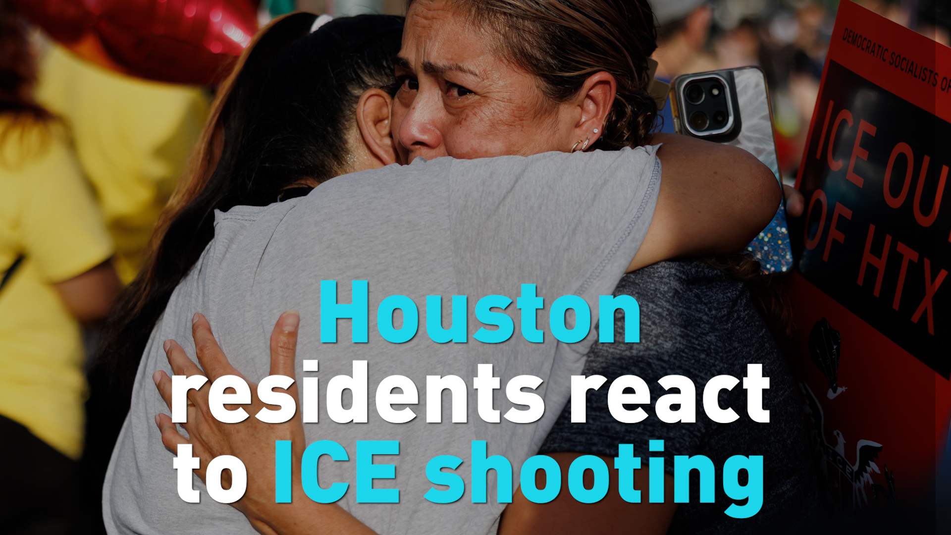 Houston residents react to ICE shooting
