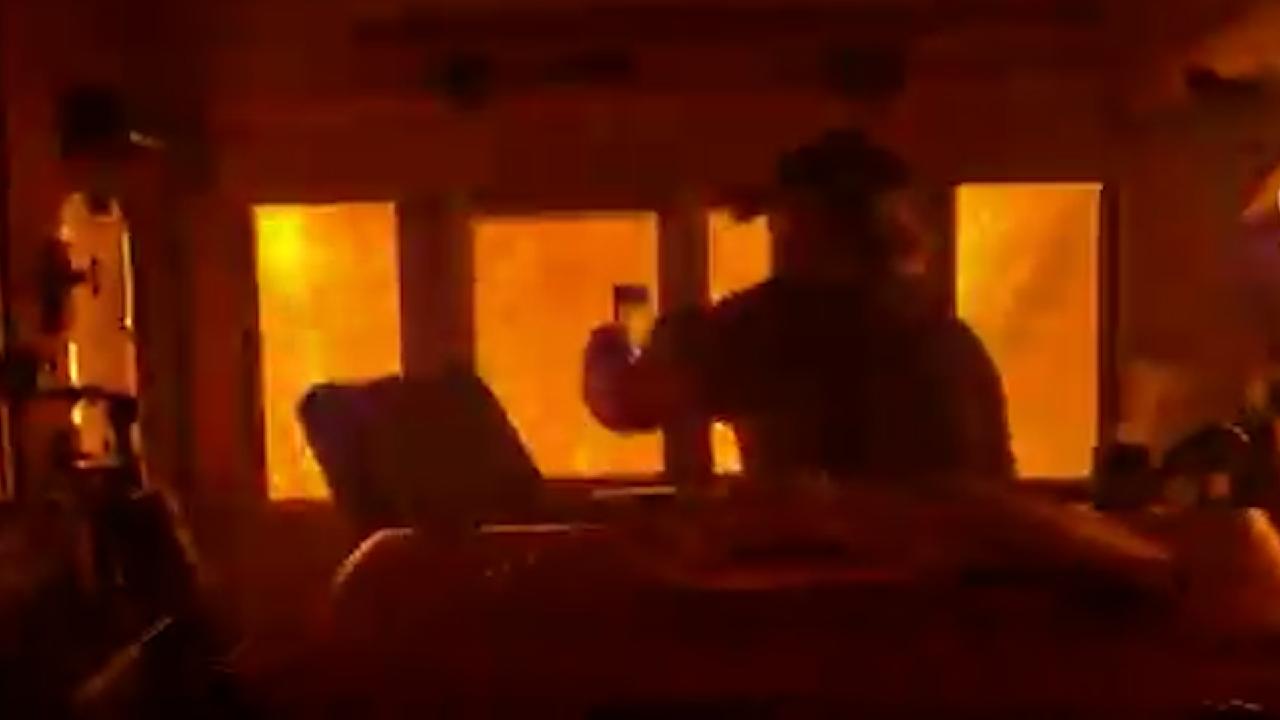 Canadian train crew engulfed by wildfire