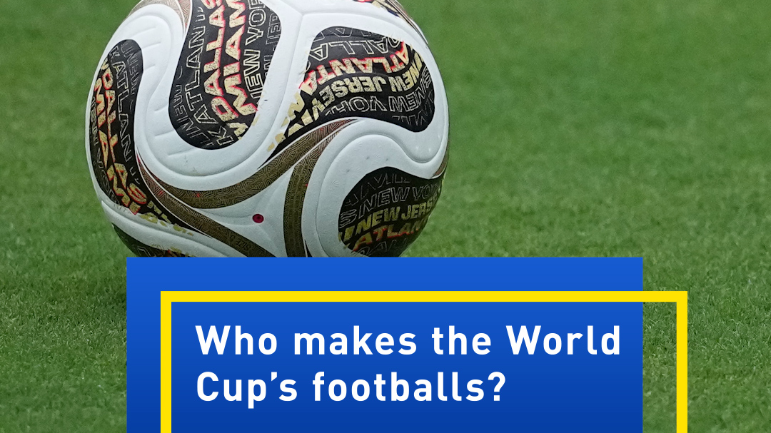 Who makes the World Cup footballs?