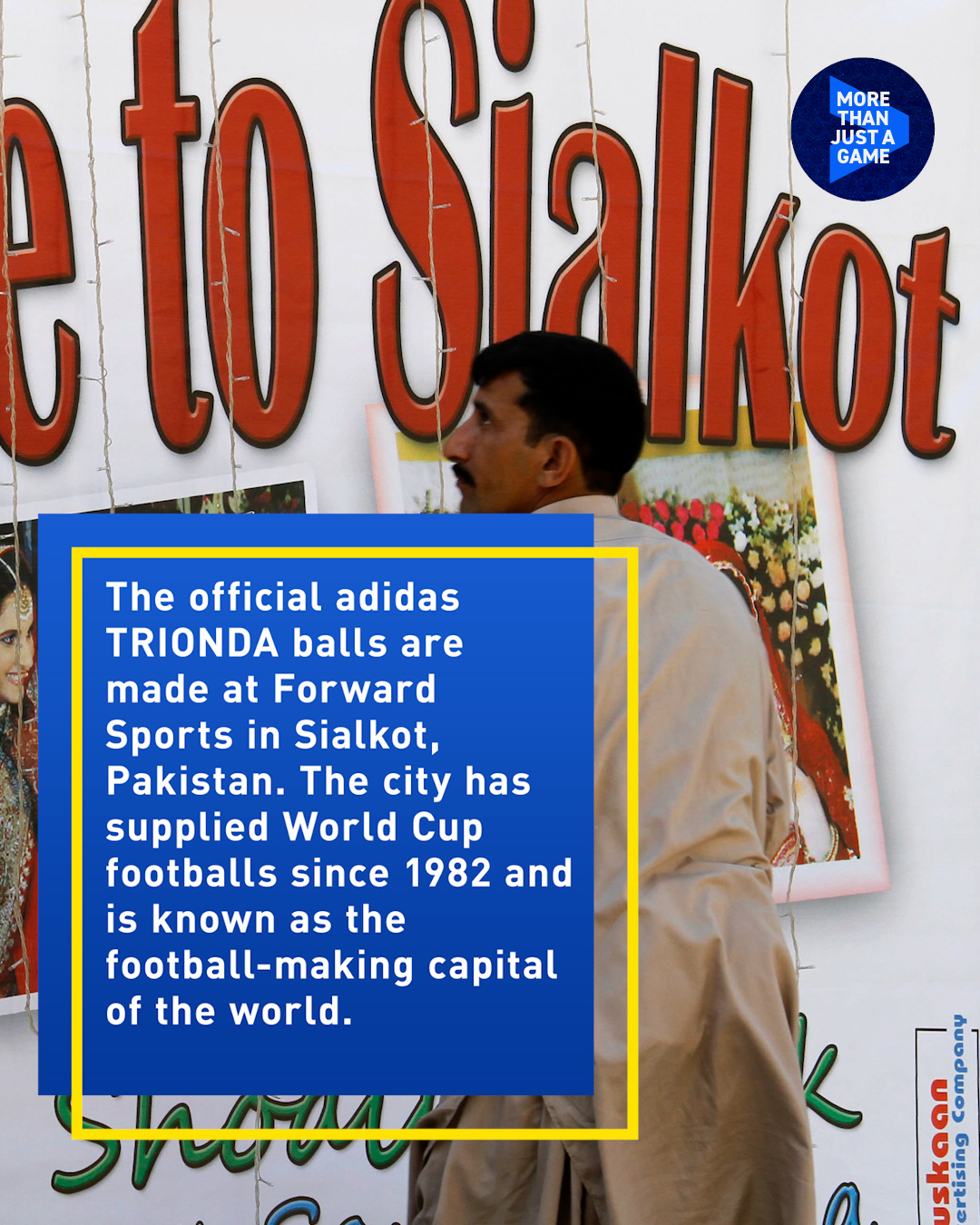 Who makes the World Cup footballs?
