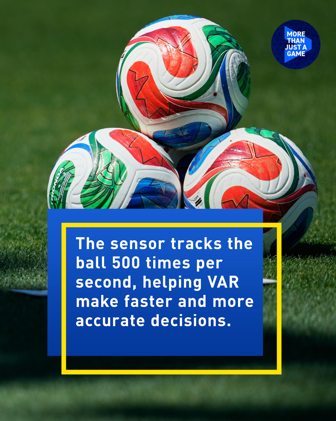 Who makes the World Cup footballs?