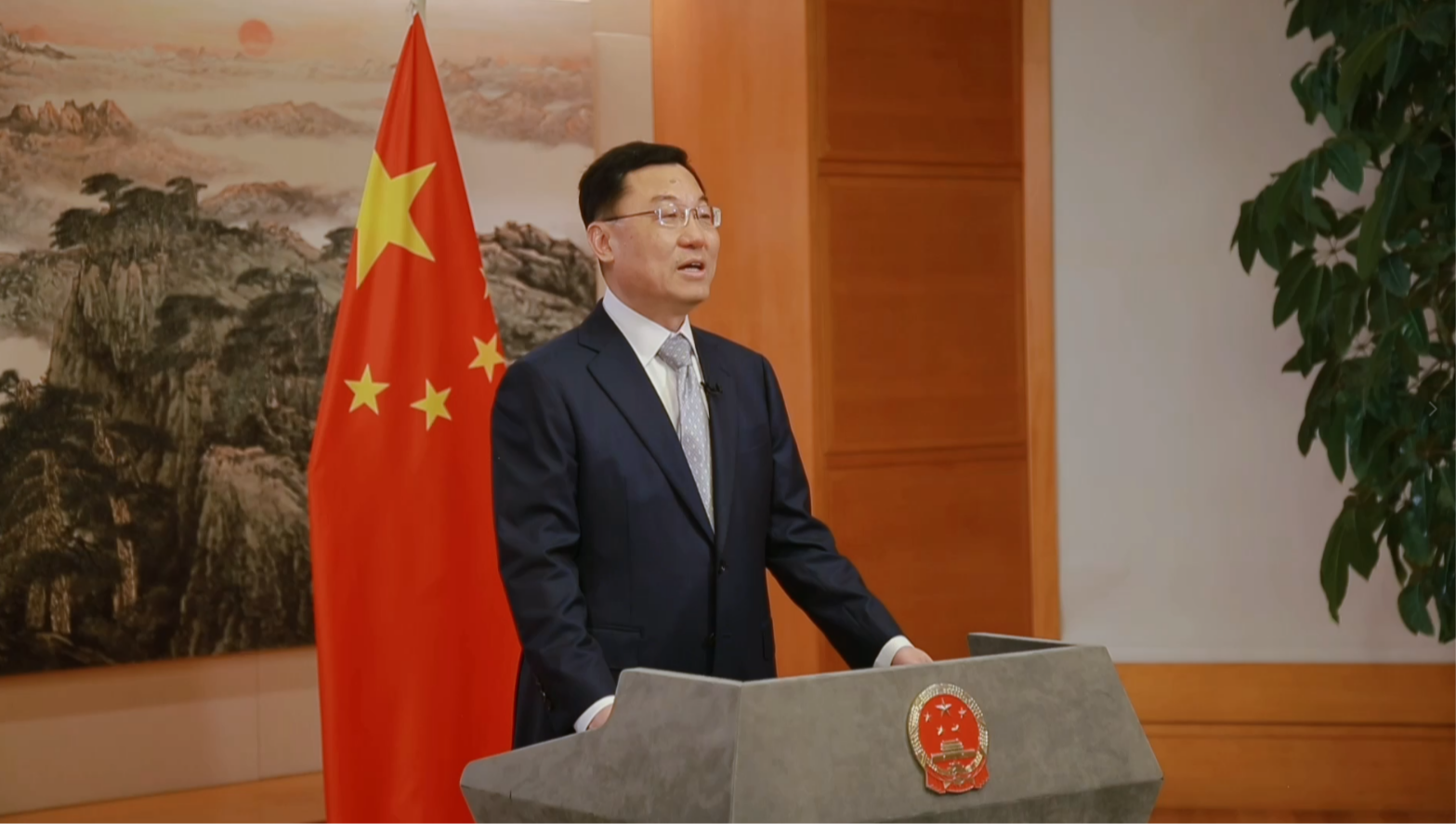 Ambassador commemorates 85th anniversary of Flying Tigers in China