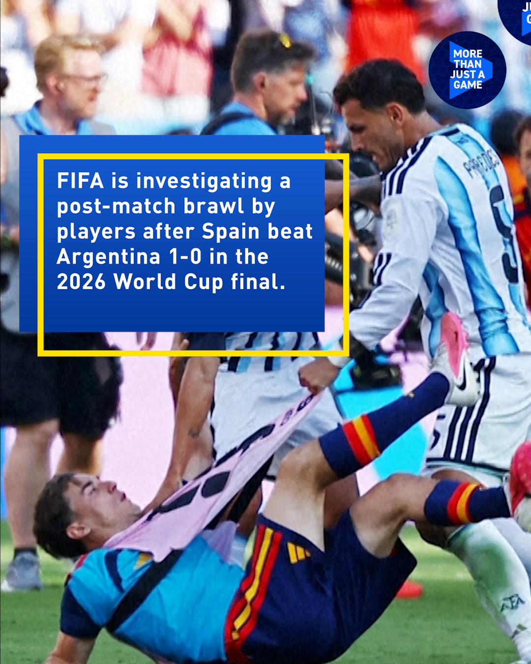 FIFA investigates post-World Cup final brawl 