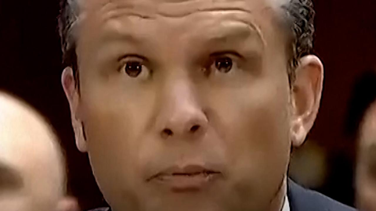 Protesters interrupt Pete Hegseth during hearing