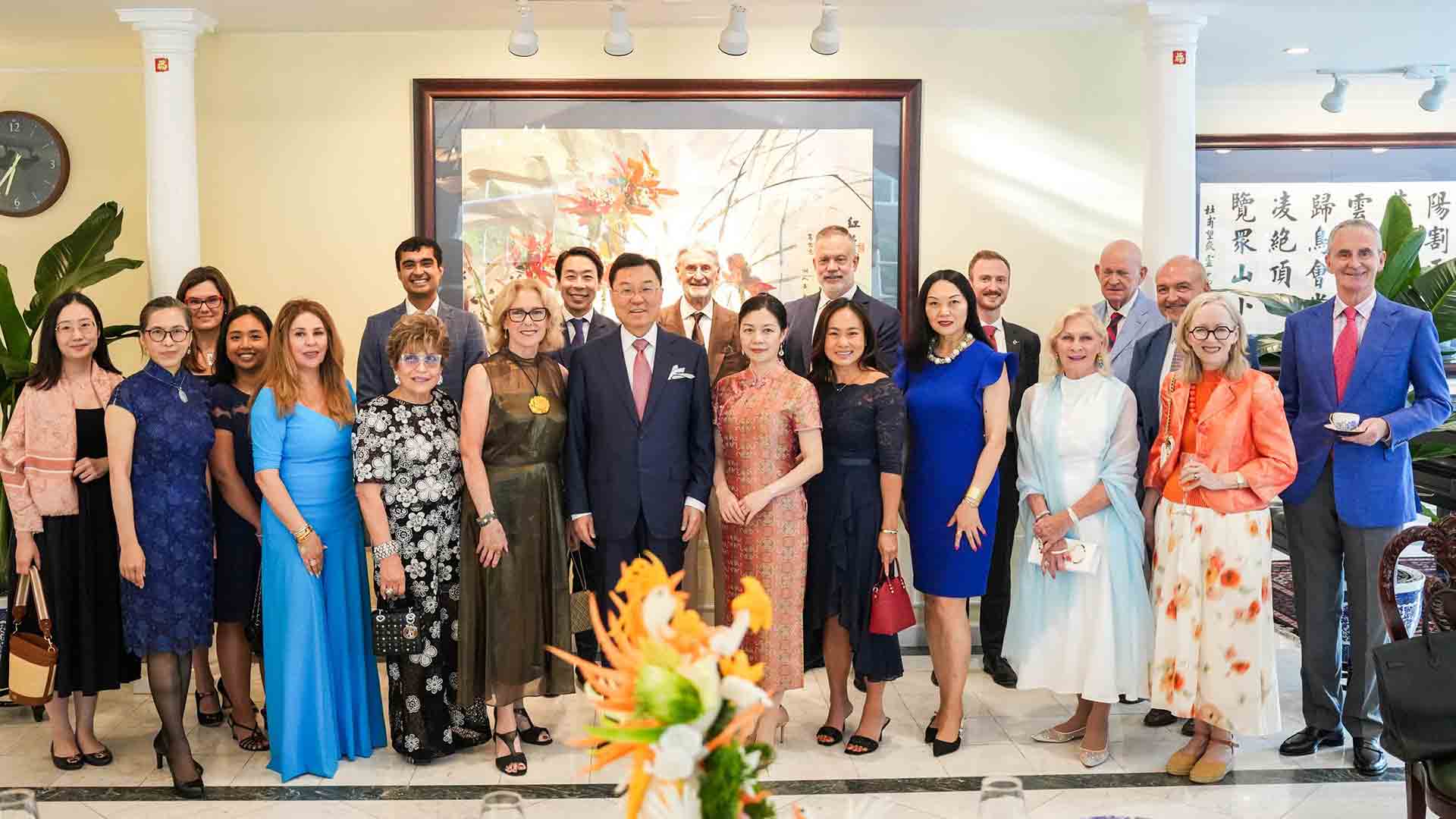 The Chinese Embassy in the U.S. co-hosted the “Night of Ballet” with the Washington Ballet