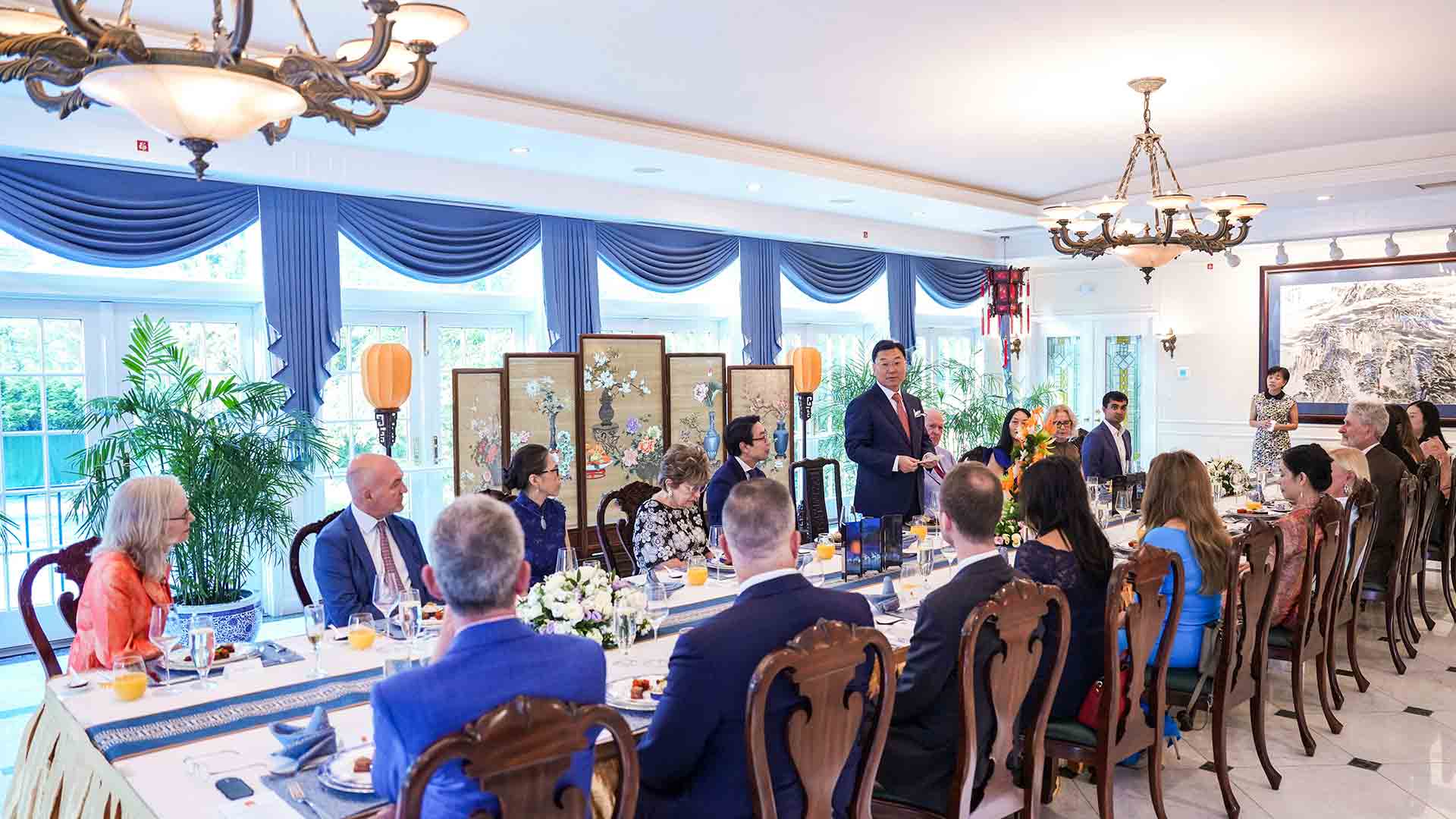 The Chinese Embassy in the U.S. co-hosted the “Night of Ballet” with the Washington Ballet