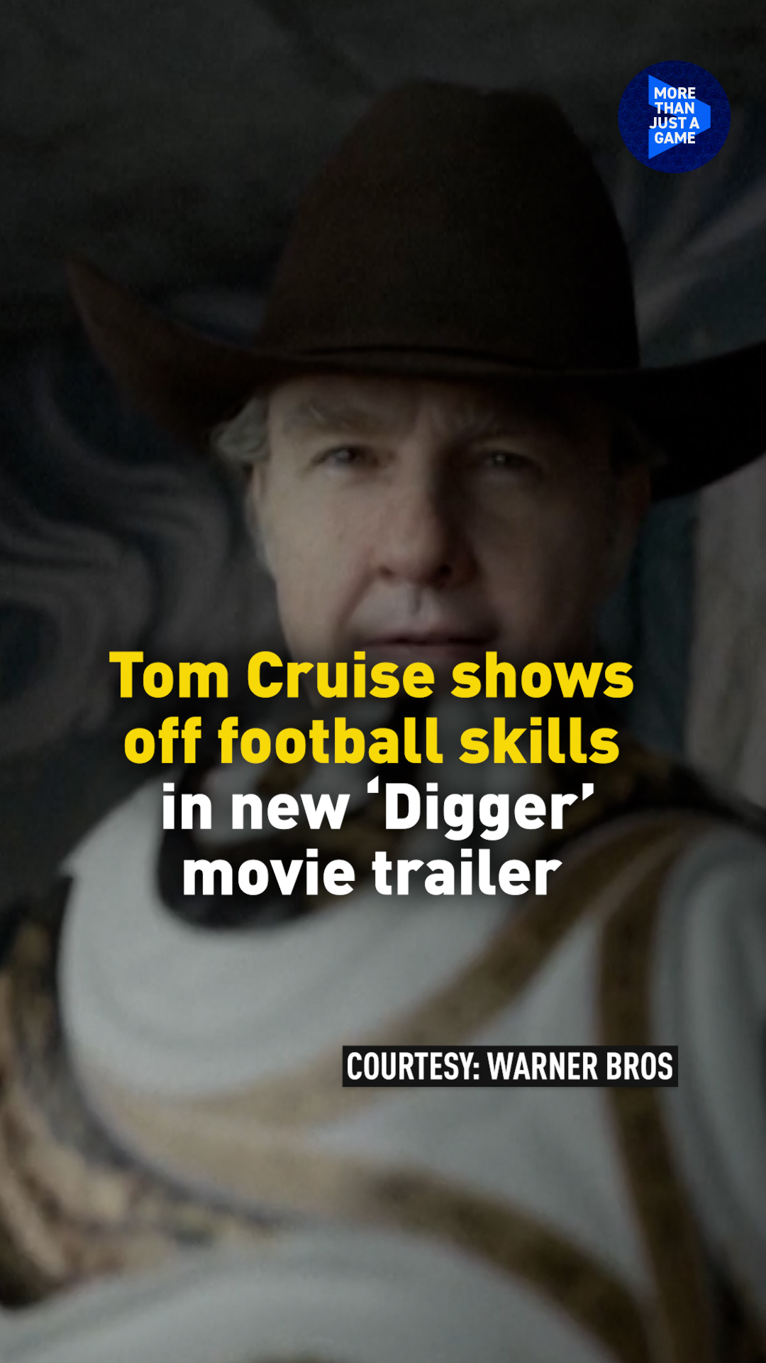 Tom Cruise shows off football skills in new 
