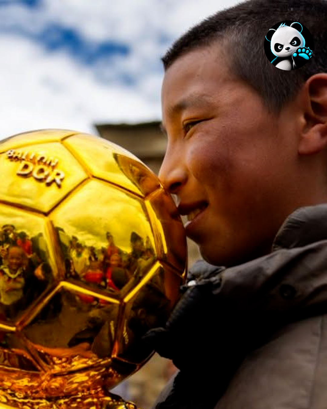 Young Chinese Players Celebrate World Cup In The Xizang Autonomous Region