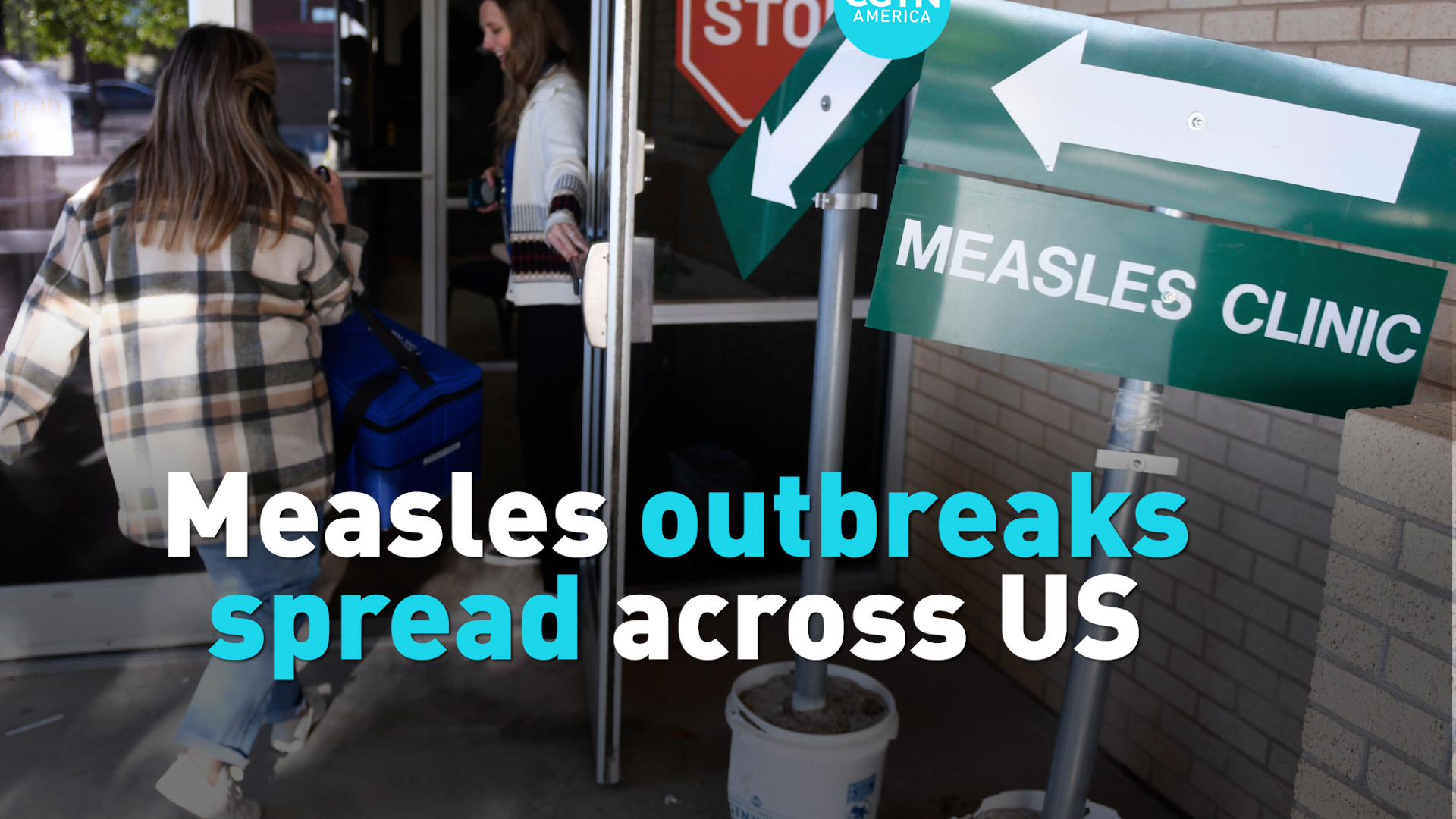Measles outbreaks spread across US