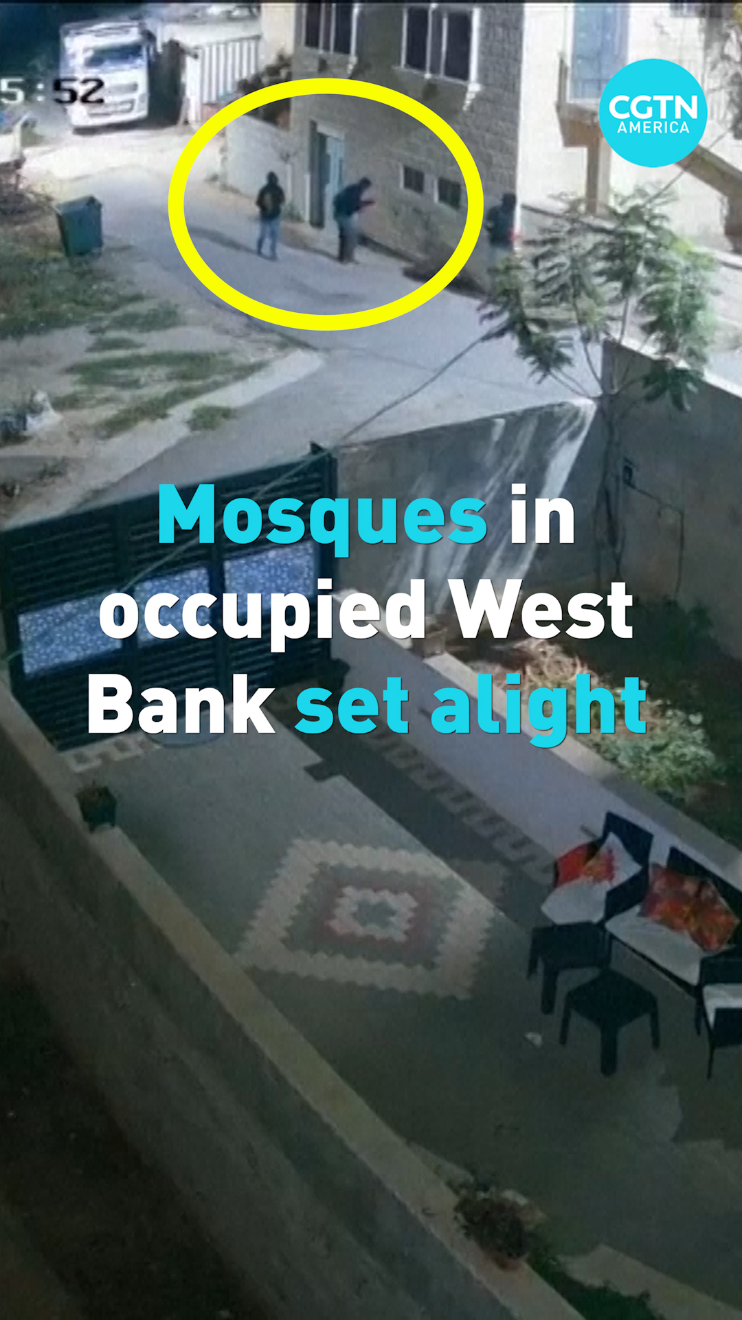 Two mosques in the Israeli-occupied West Bank set ablaze