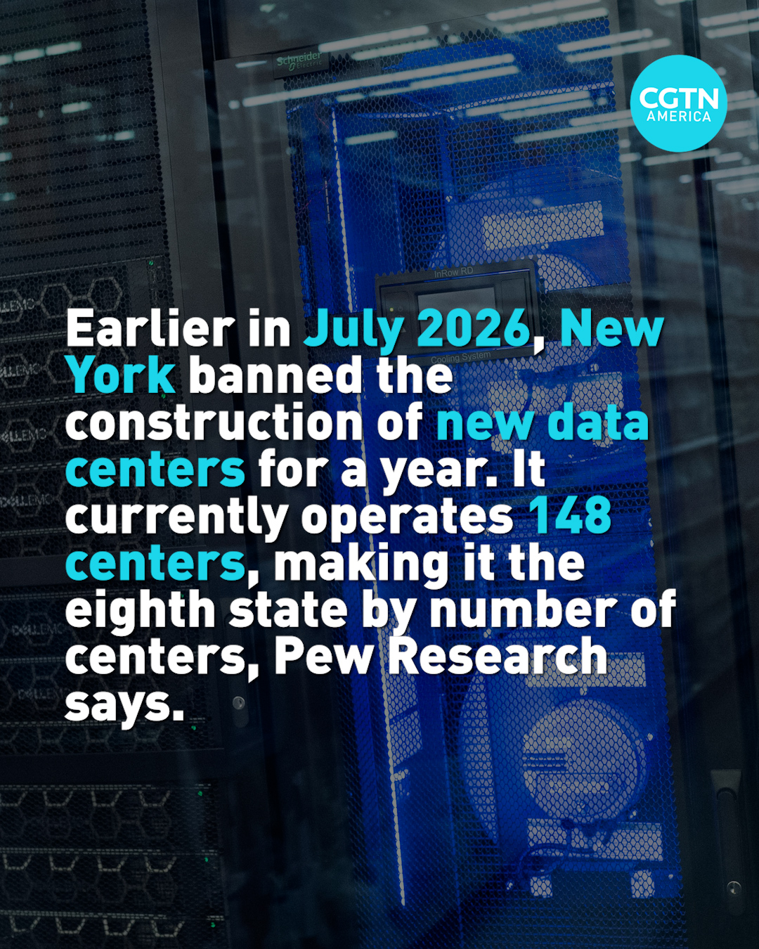 These US states have the most data centers 