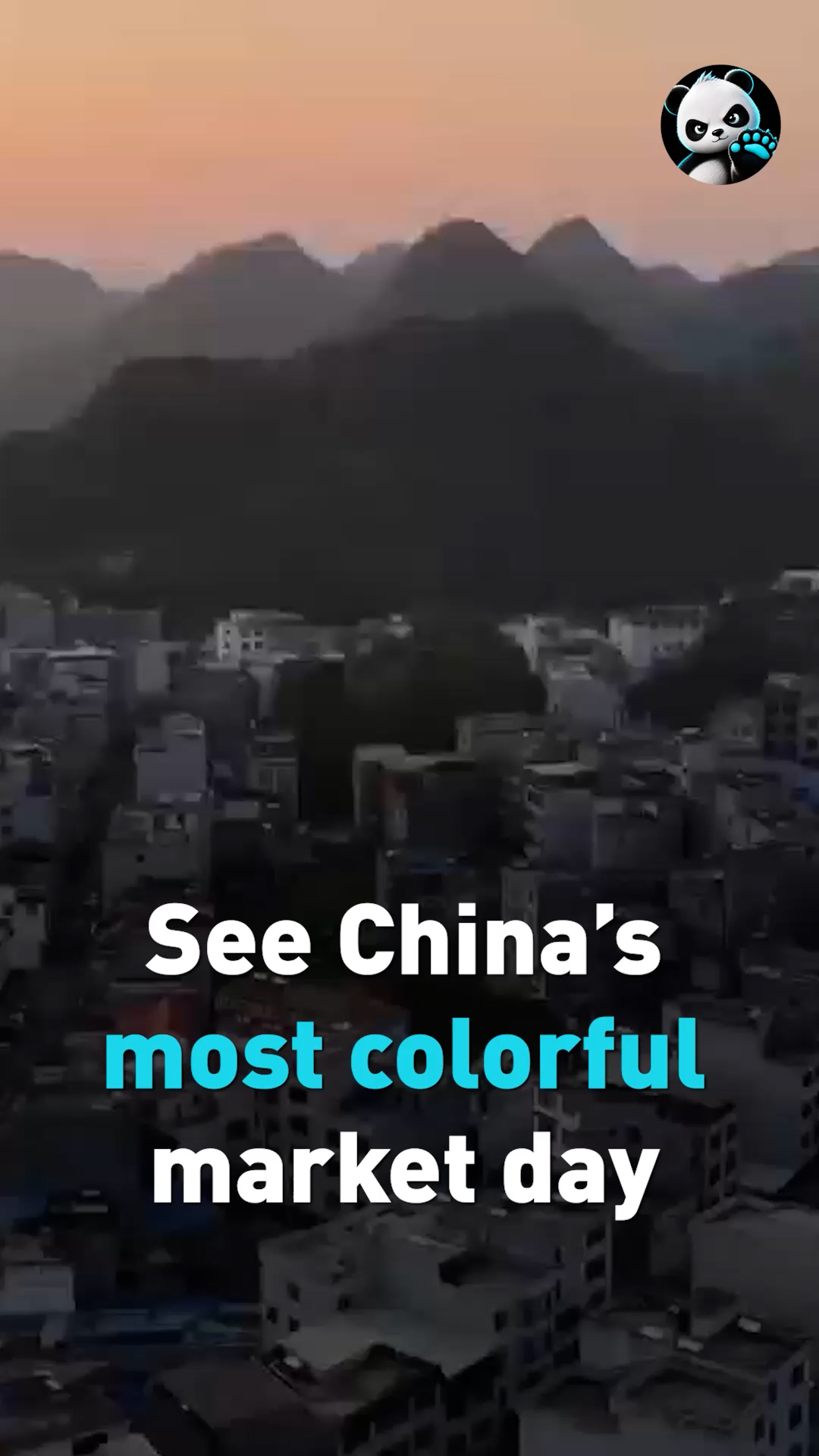 See China's most colorful market day