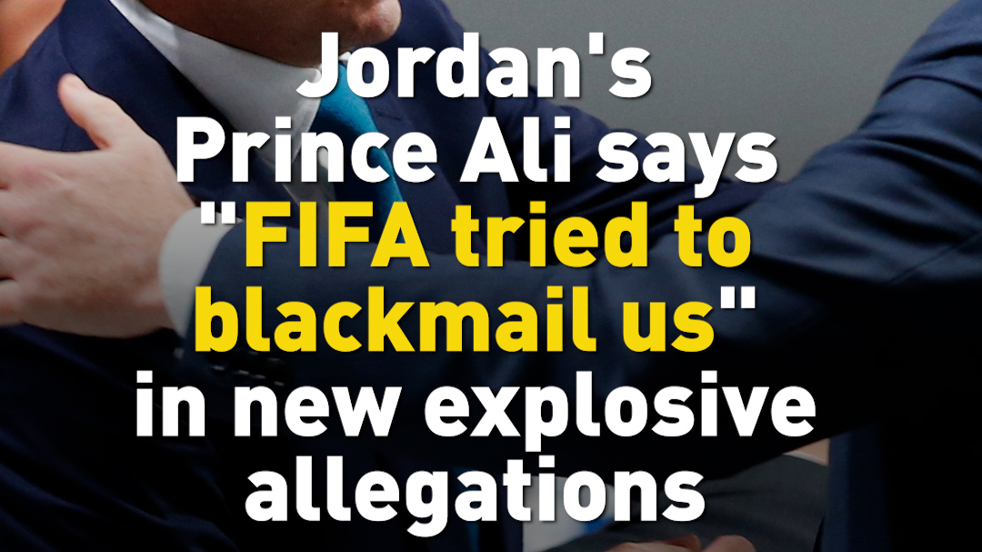 Jordan's Prince Ali says 