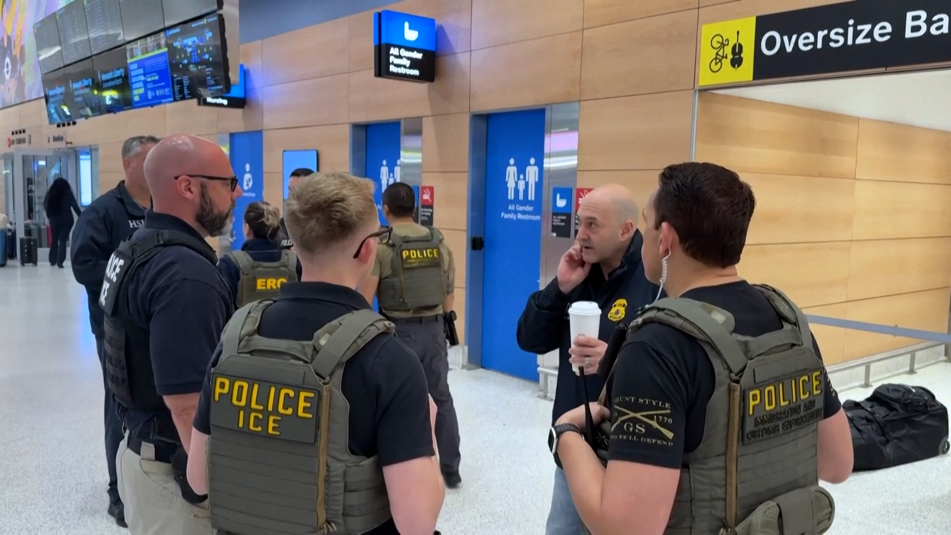 Airport immigration arrests raise travel concerns