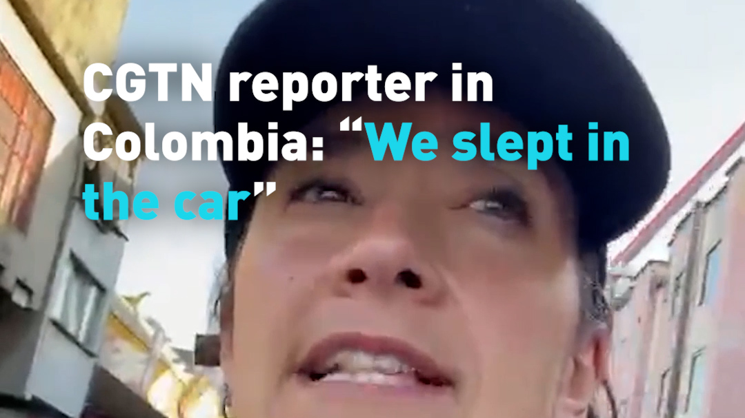 CGTN reporter in Colombia: 