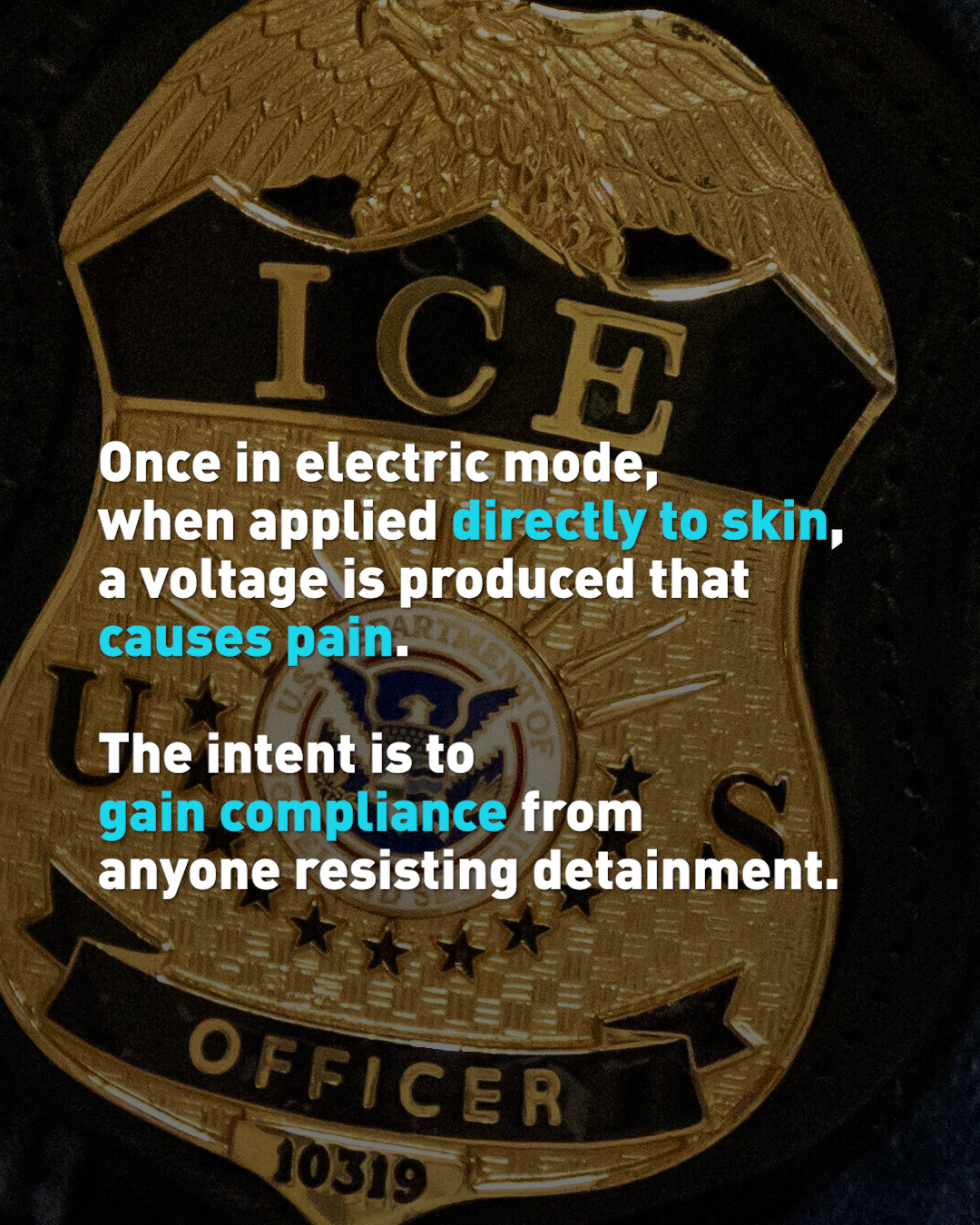 ICE to spend $20M on electro-shock gloves