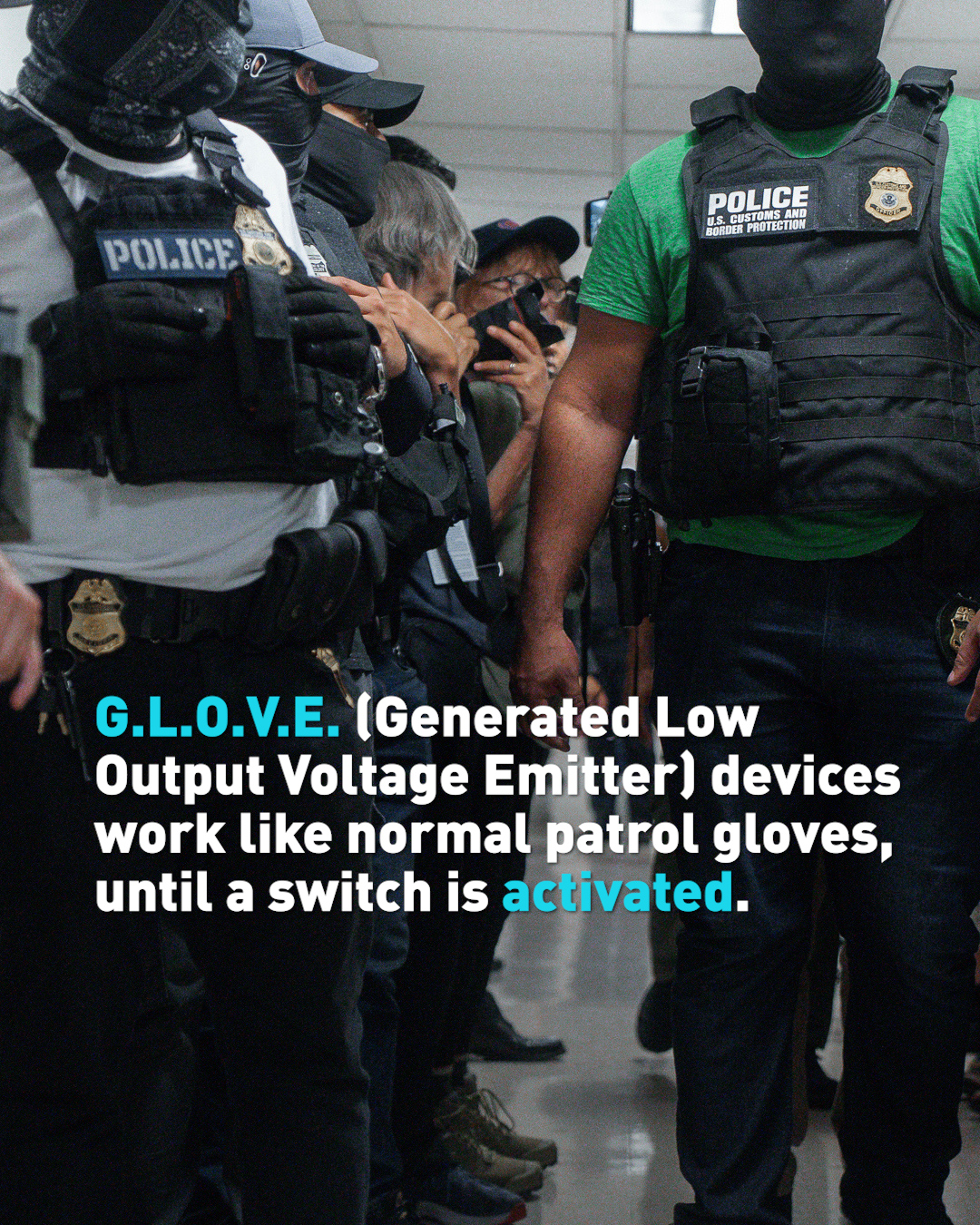 ICE to spend $20M on electro-shock gloves
