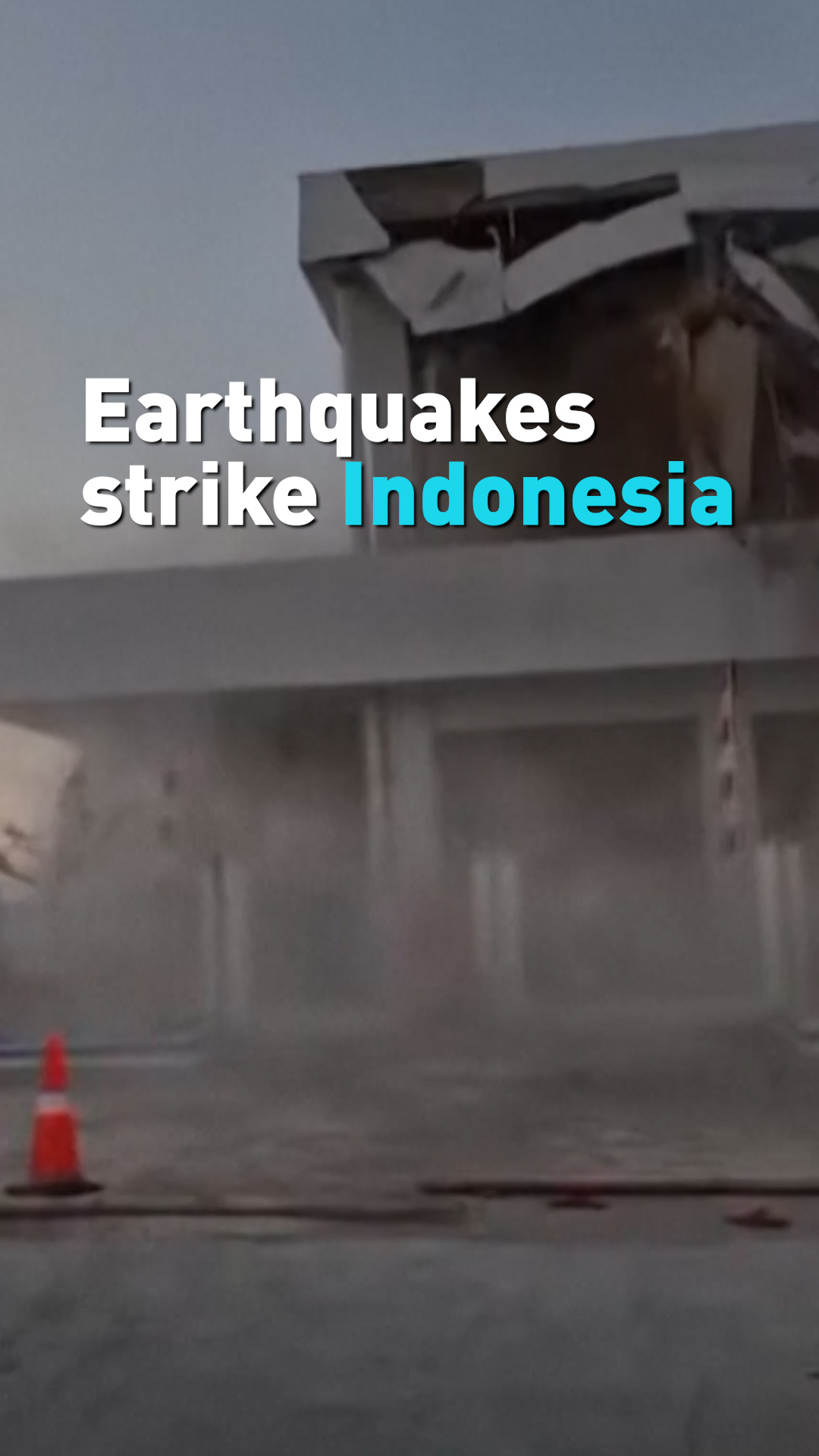 Earthquakes strike Indonesia 