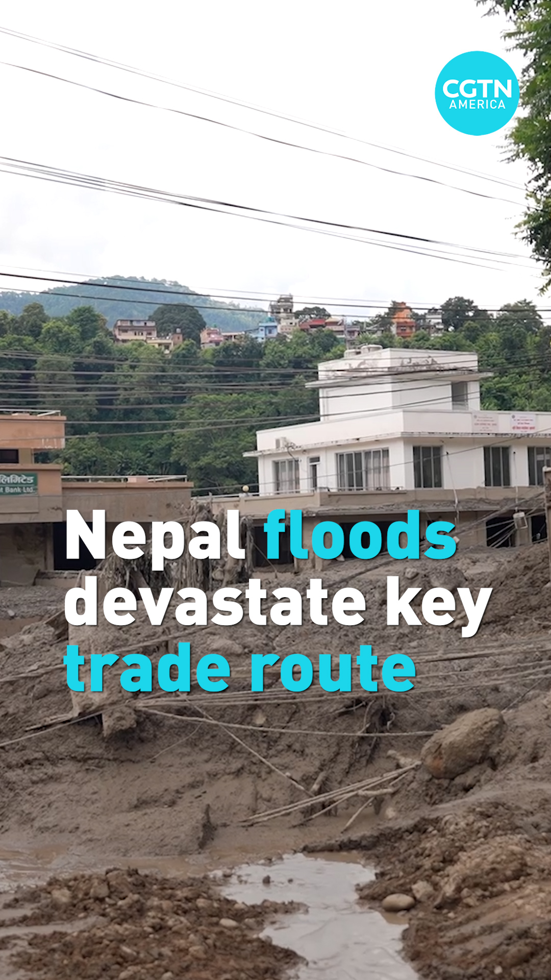 Nepal floods devastate key trade routes