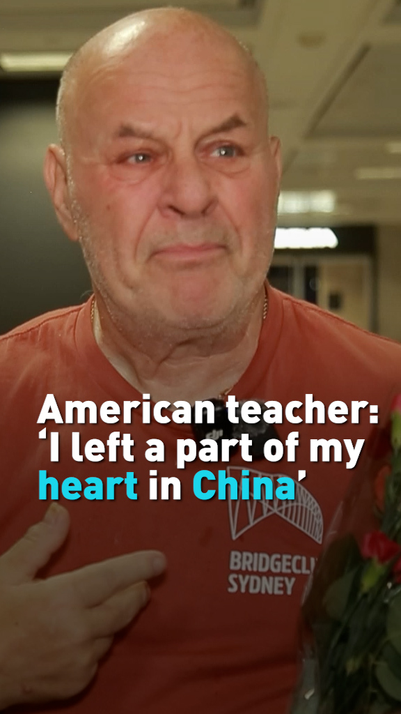 American teacher: ‘I left a part of my heart in China’
