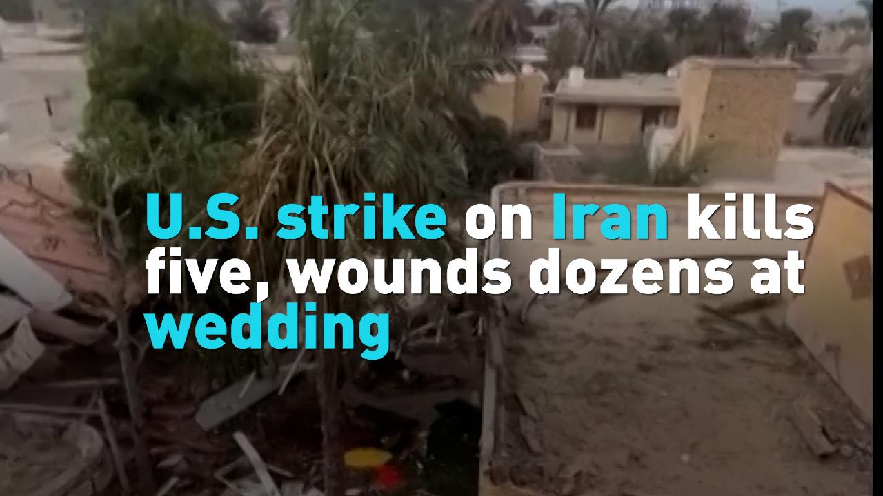 U.S. strike on Iran kills five, wounds dozens at wedding thumbnail