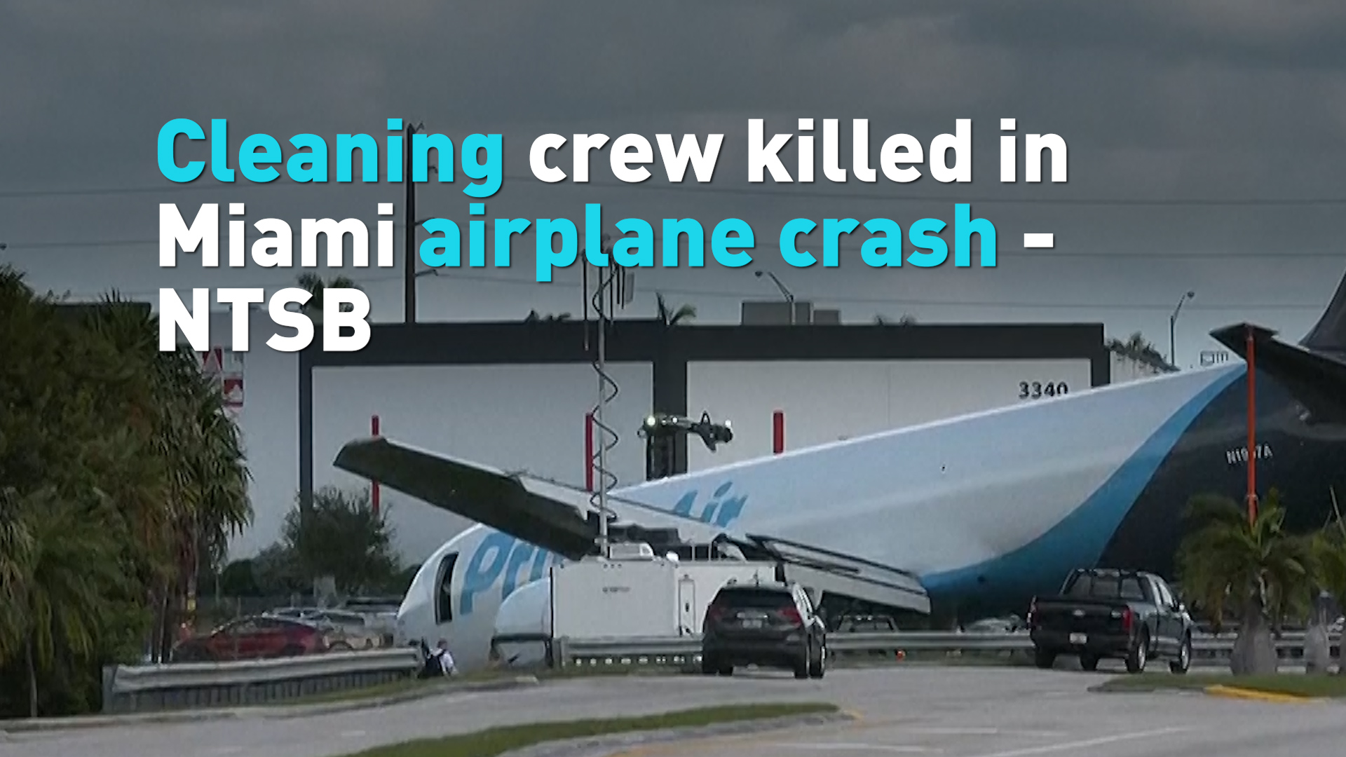 Cleaning crew killed in Miami airplane crash — NTSB