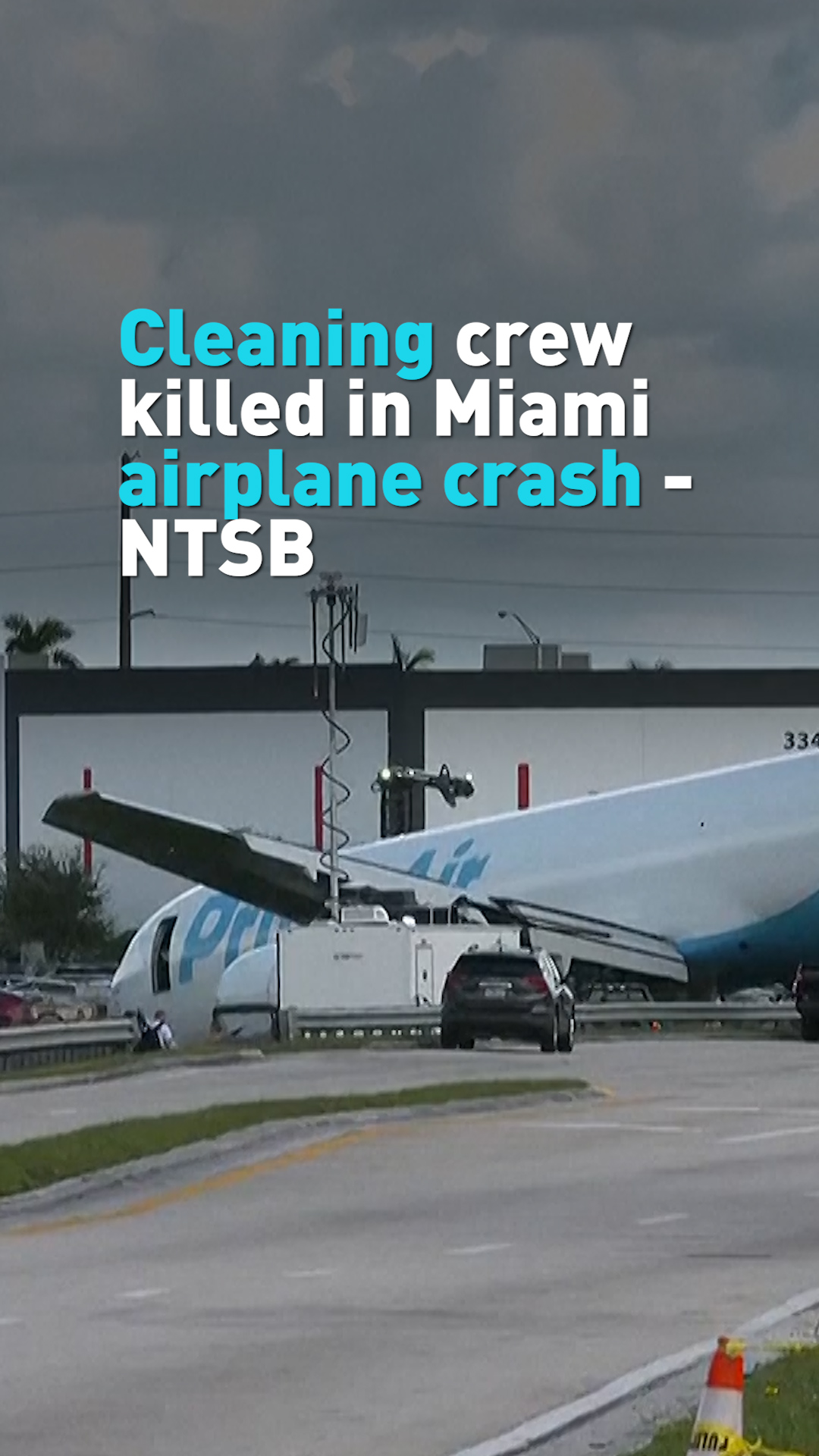 Cleaning crew killed in Miami airplane crash — NTSB