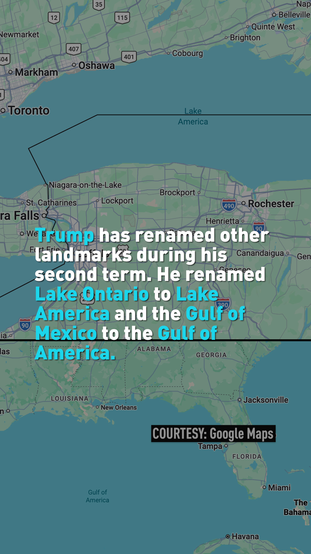 Trump suggests renaming New Mexico