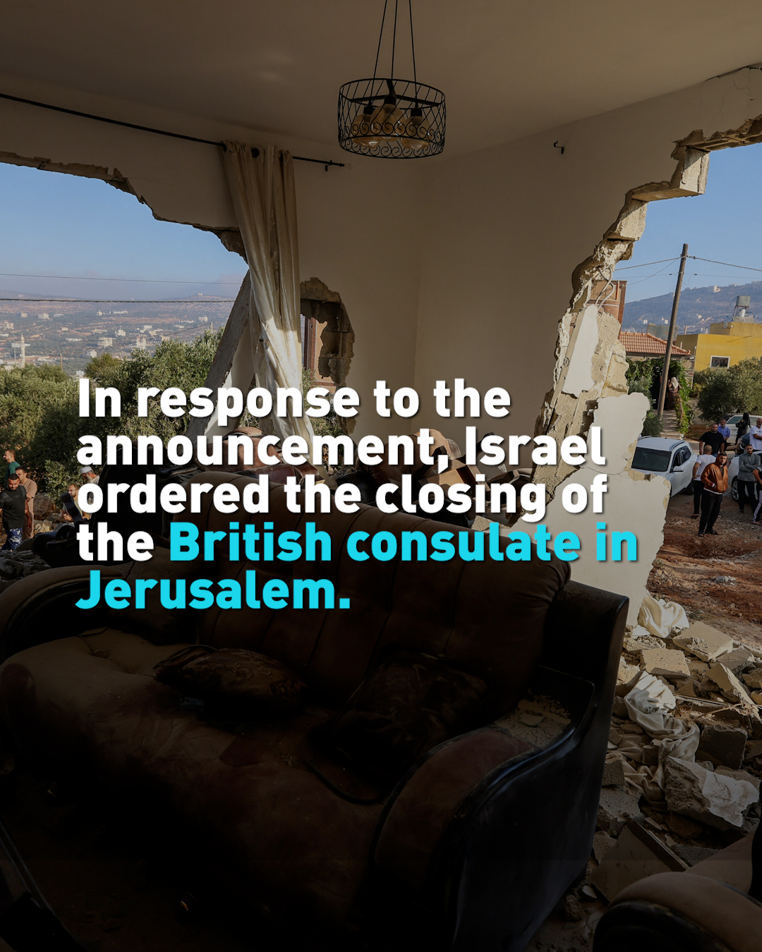 UK bans trade with Israeli settlements, accuses settlers of 'ethnic cleansing'