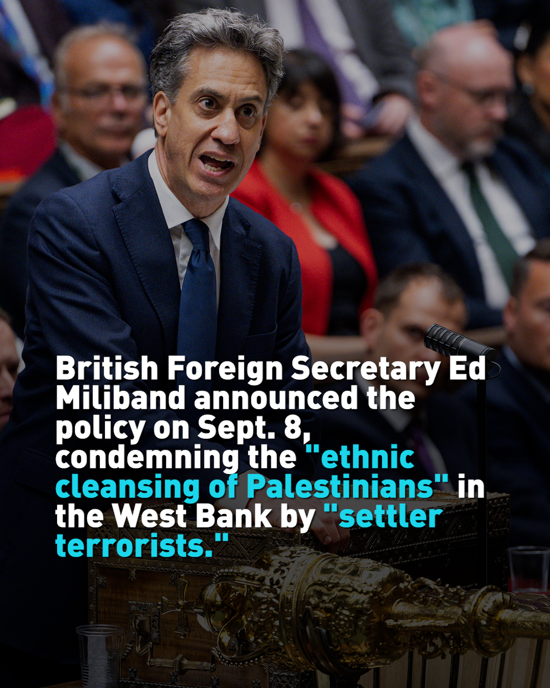 UK bans trade with Israeli settlements, accuses settlers of 'ethnic cleansing'