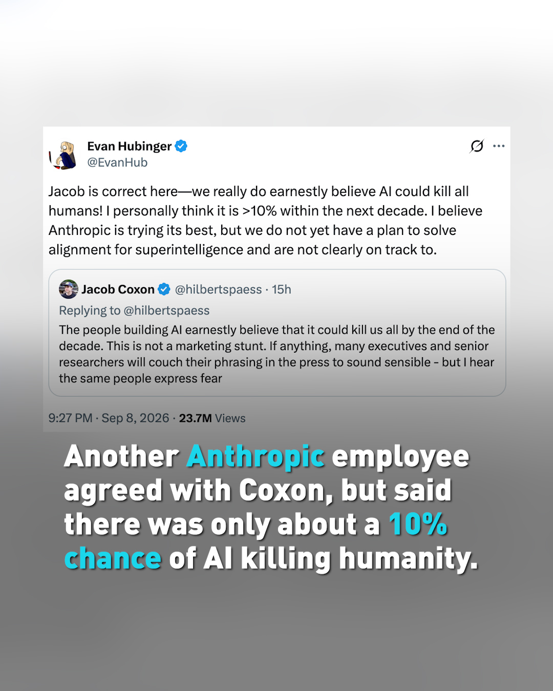 Anthropic researcher quits, warns AI could end humanity
