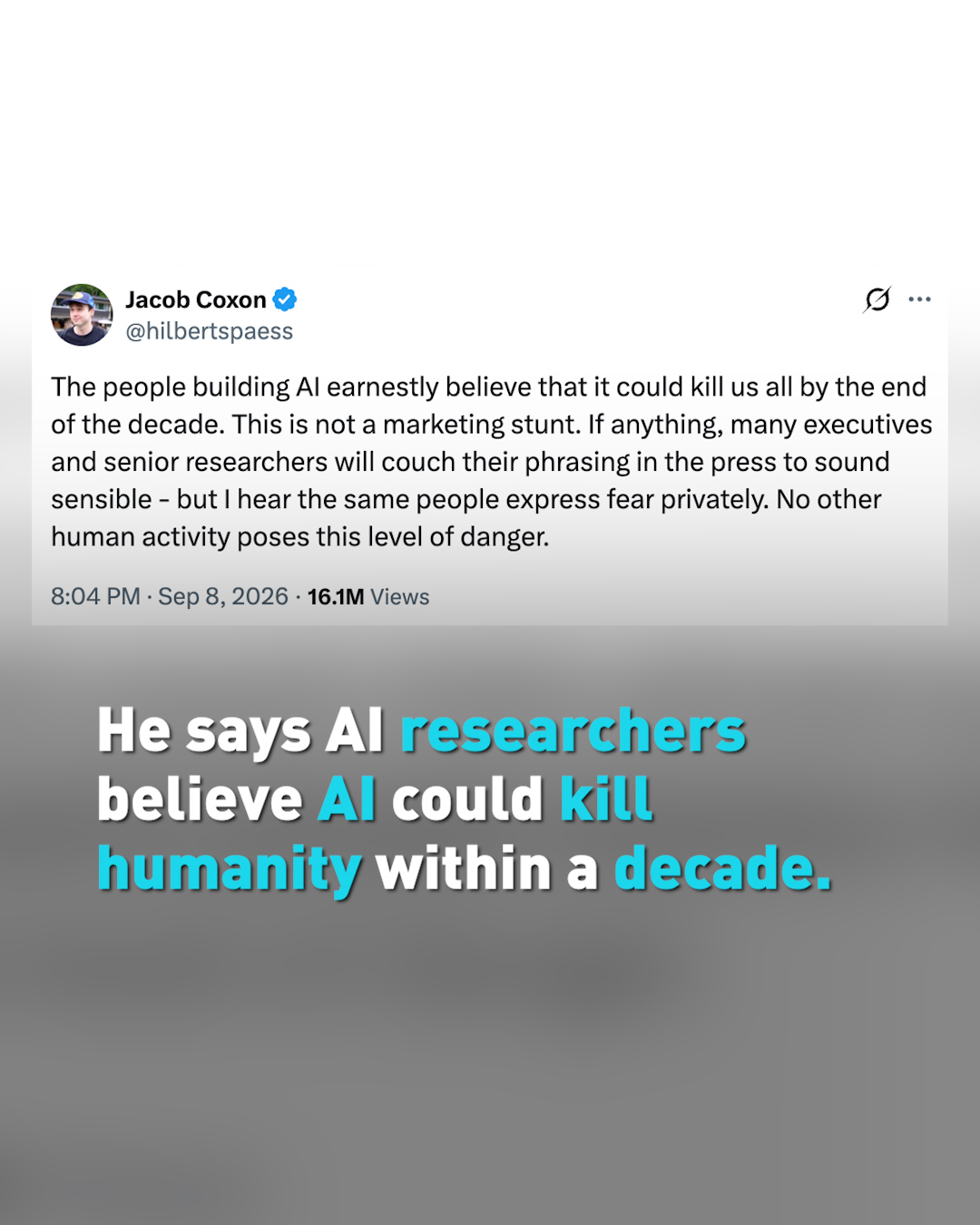 Anthropic researcher quits, warns AI could end humanity