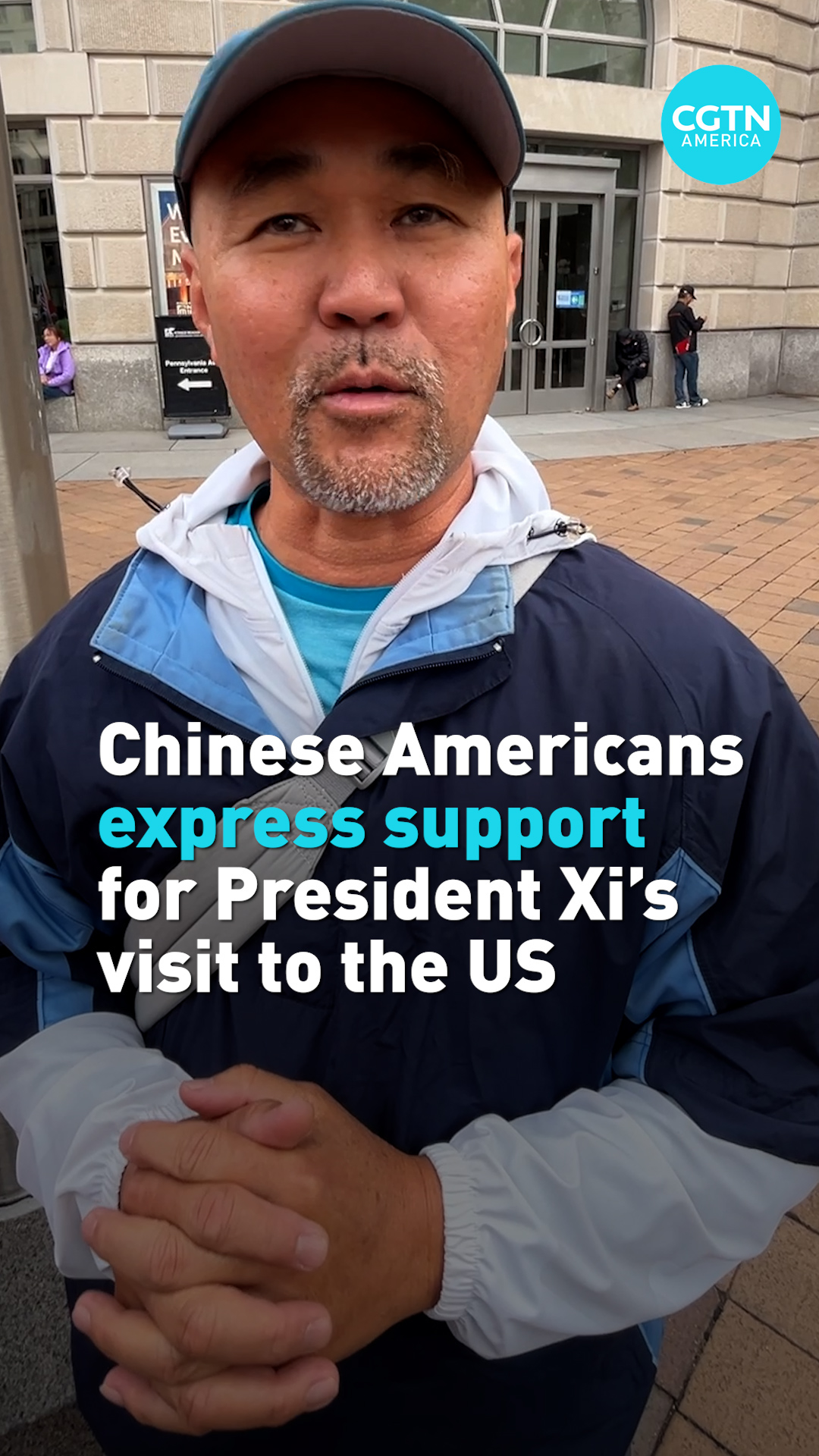 Chinese Americans express support for President Xi's visit to US