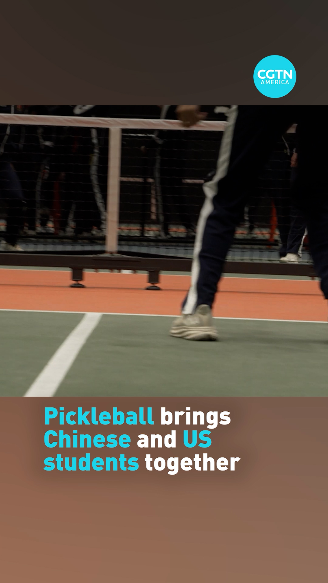 Pickleball brings Chinese and US students together