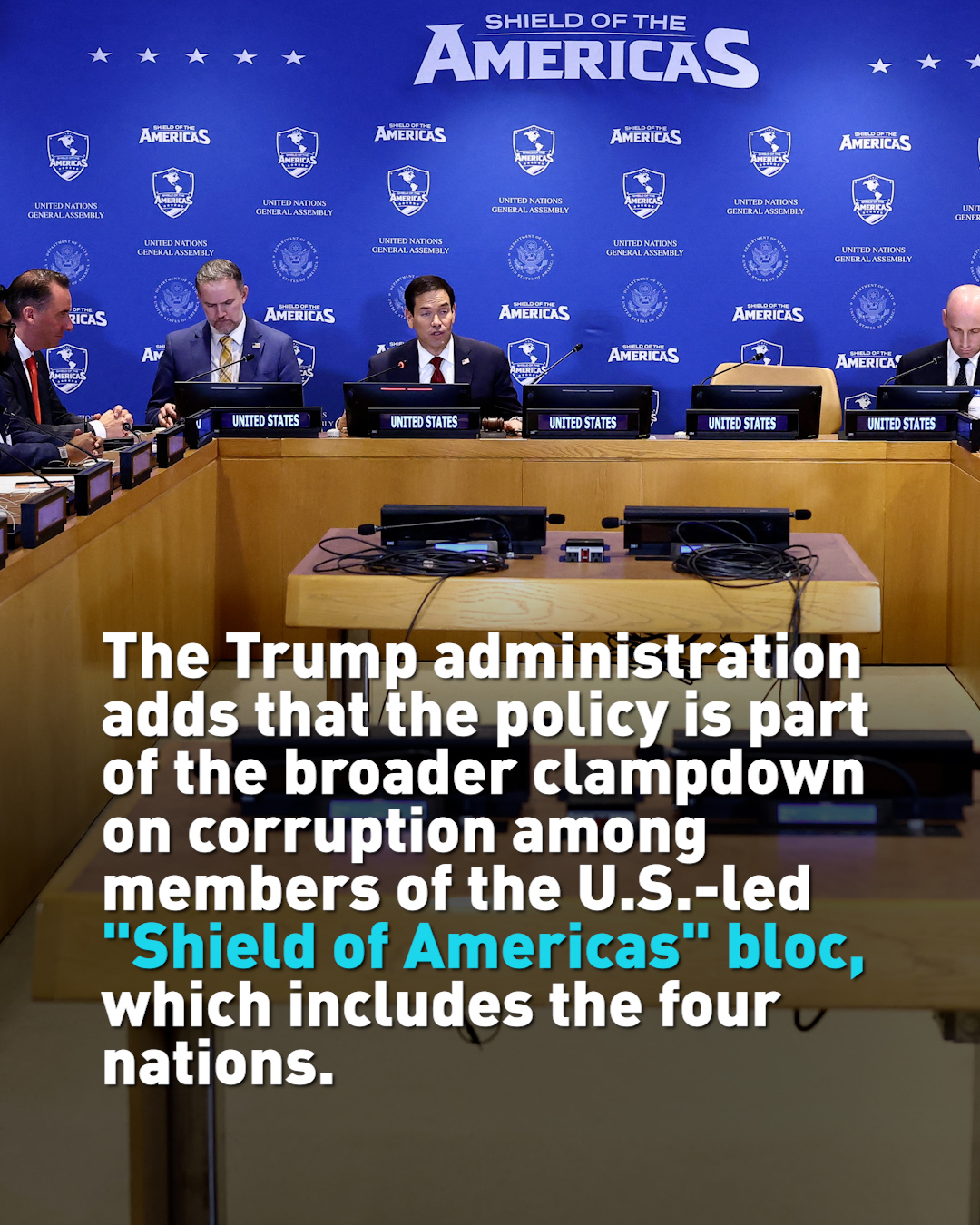 US revokes visas of Latin American officials over corruption accusations
