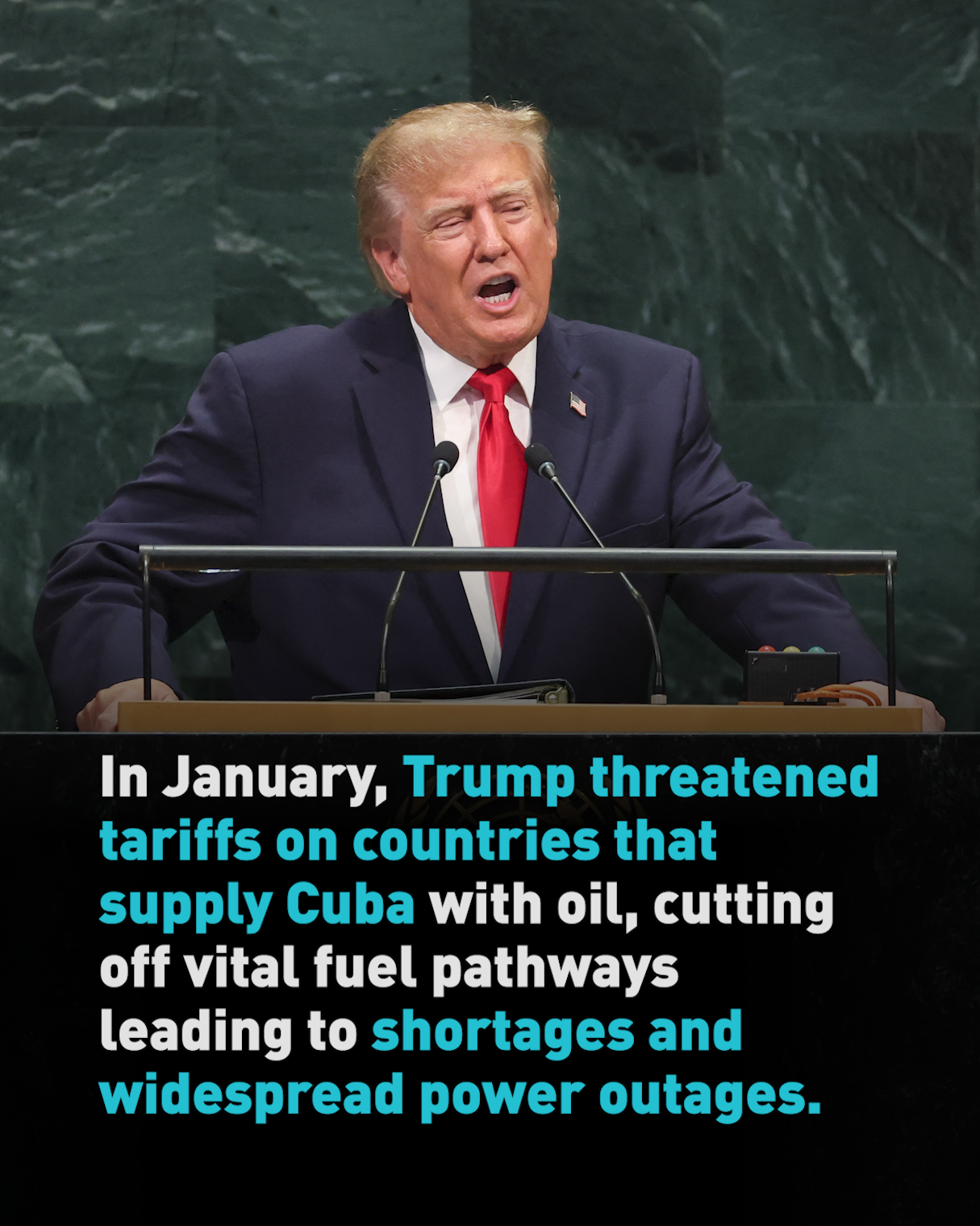Is Trump considering military action against Cuba?